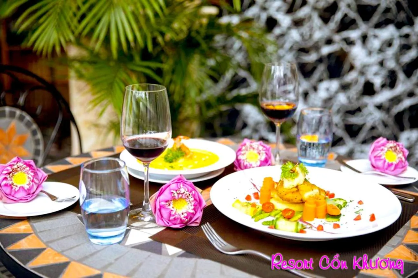 Restaurant/places to eat in Con Khuong Resort Can Tho