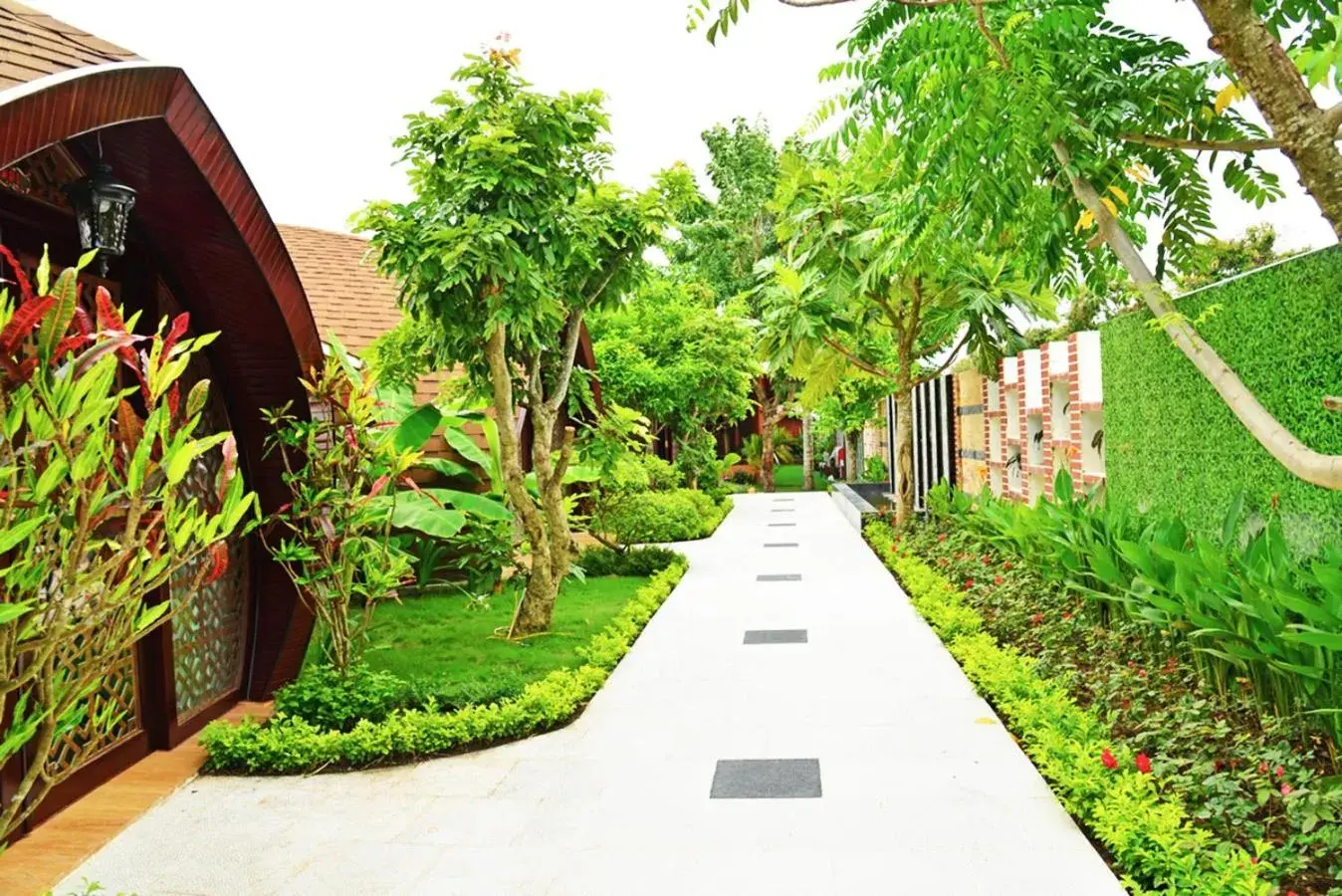 Facade/entrance in Con Khuong Resort Can Tho Facade/entrance in Con Khuong Resort Can Tho