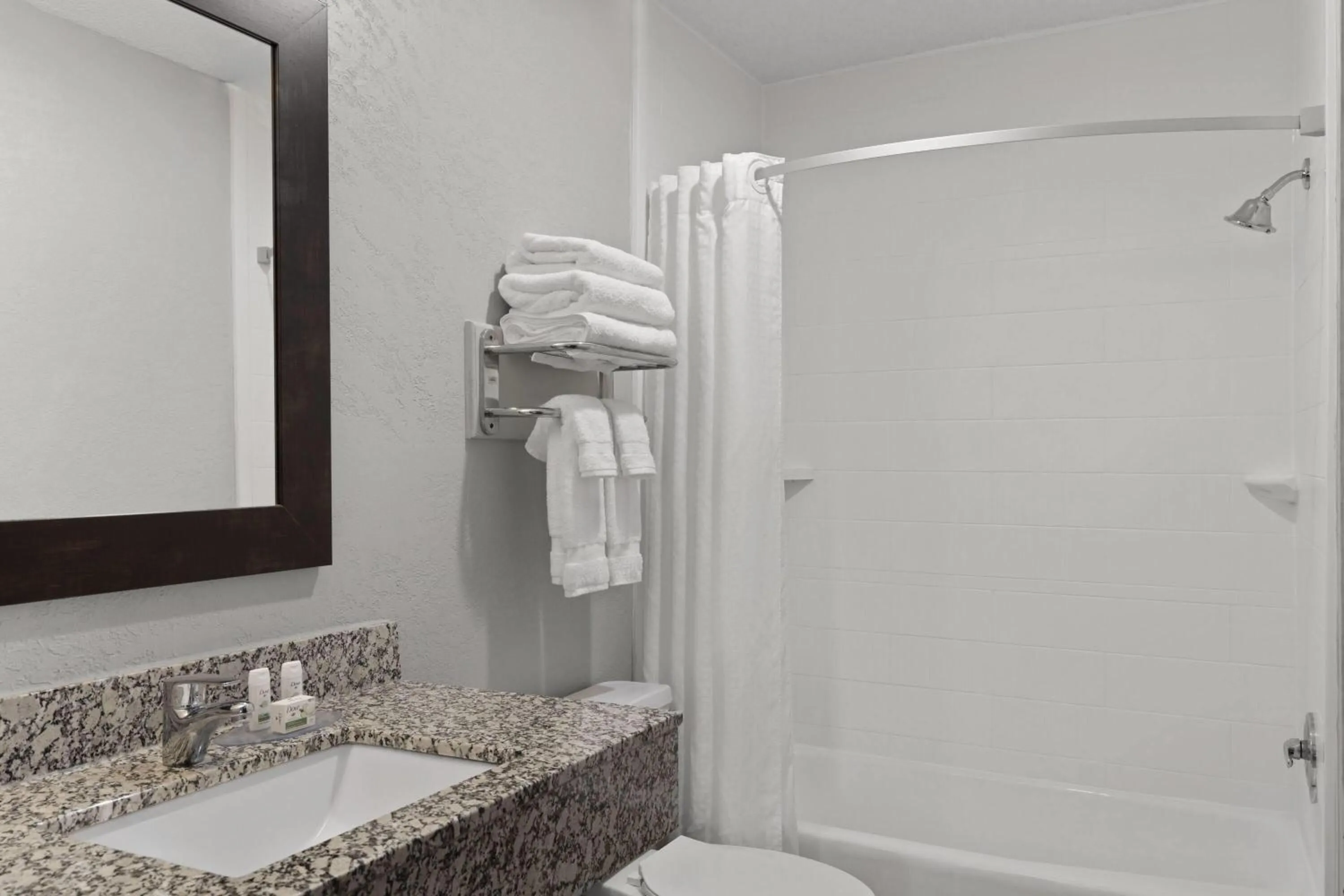 Bathroom in Ramada by Wyndham Cedar Rapids South