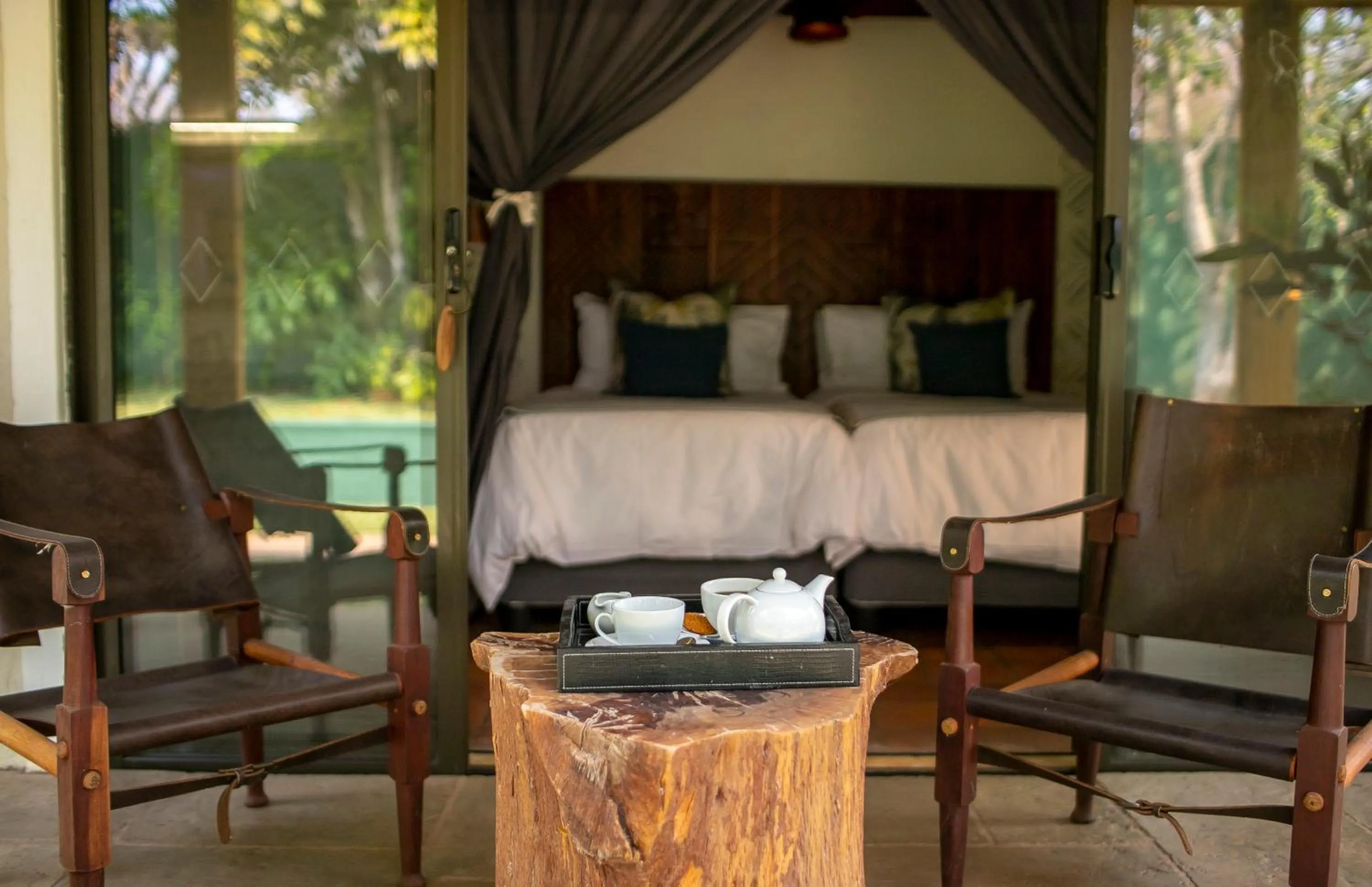 Seating area in Shongwe Lookout