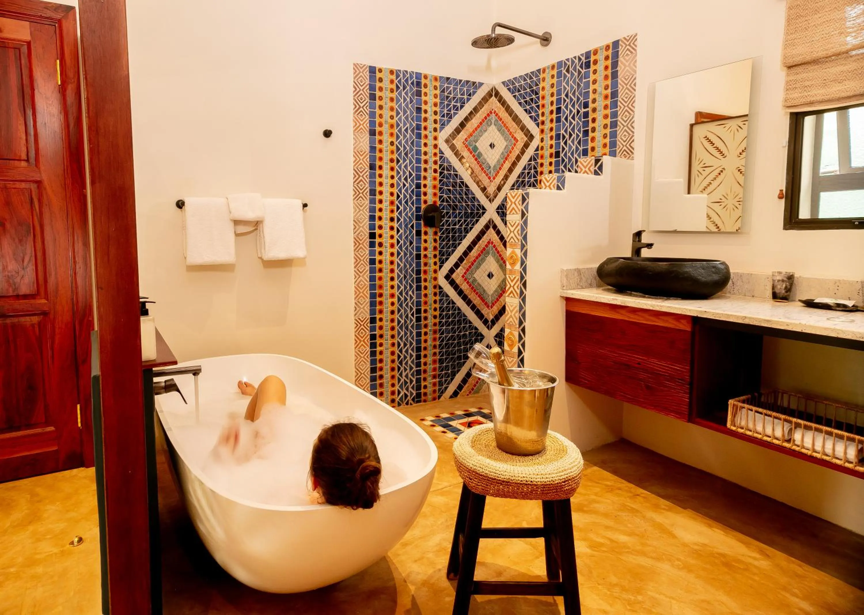 Bathroom in Shongwe Lookout