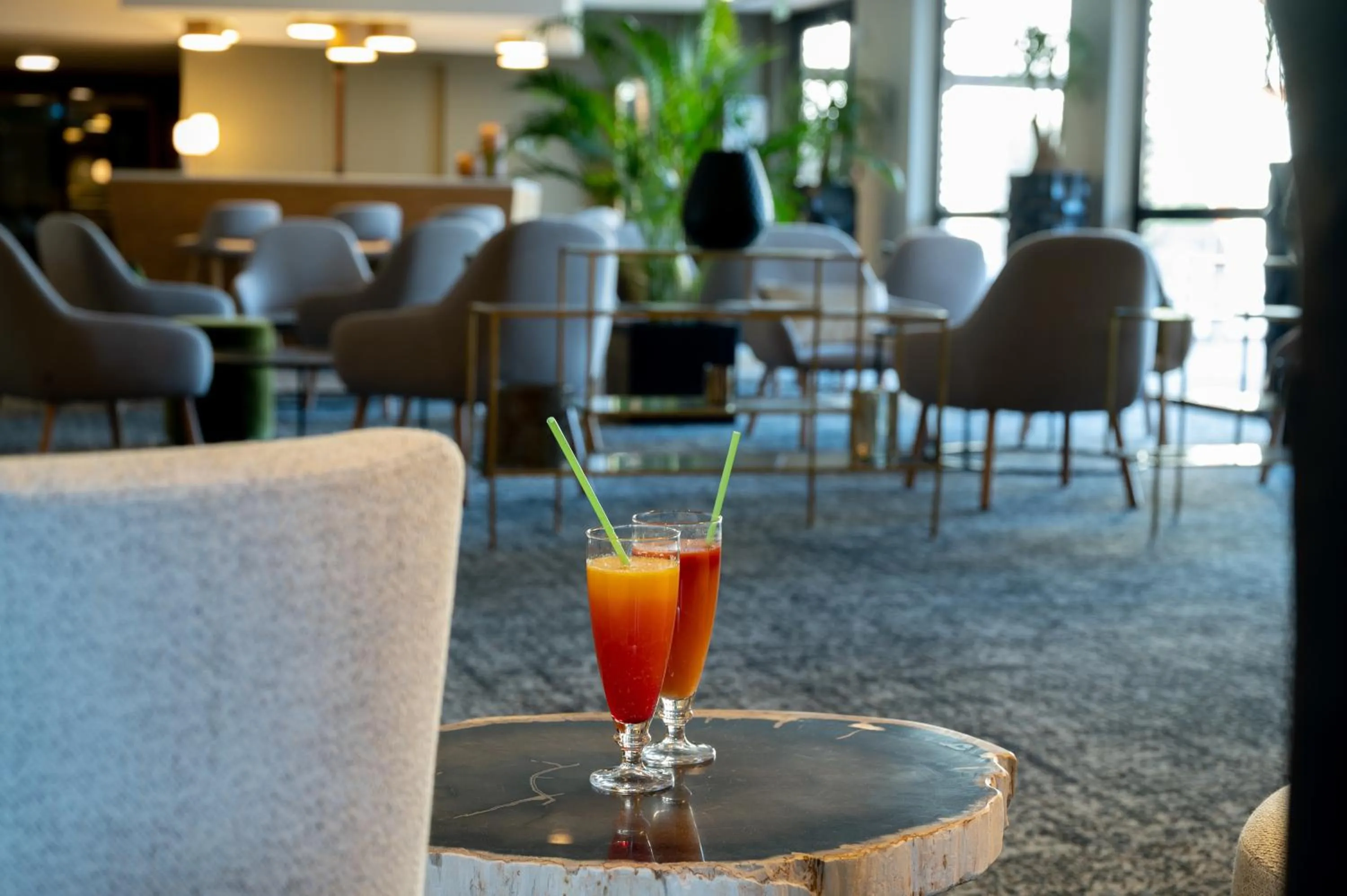 Lounge or bar in Domaine la Charpinière, The Originals Collection