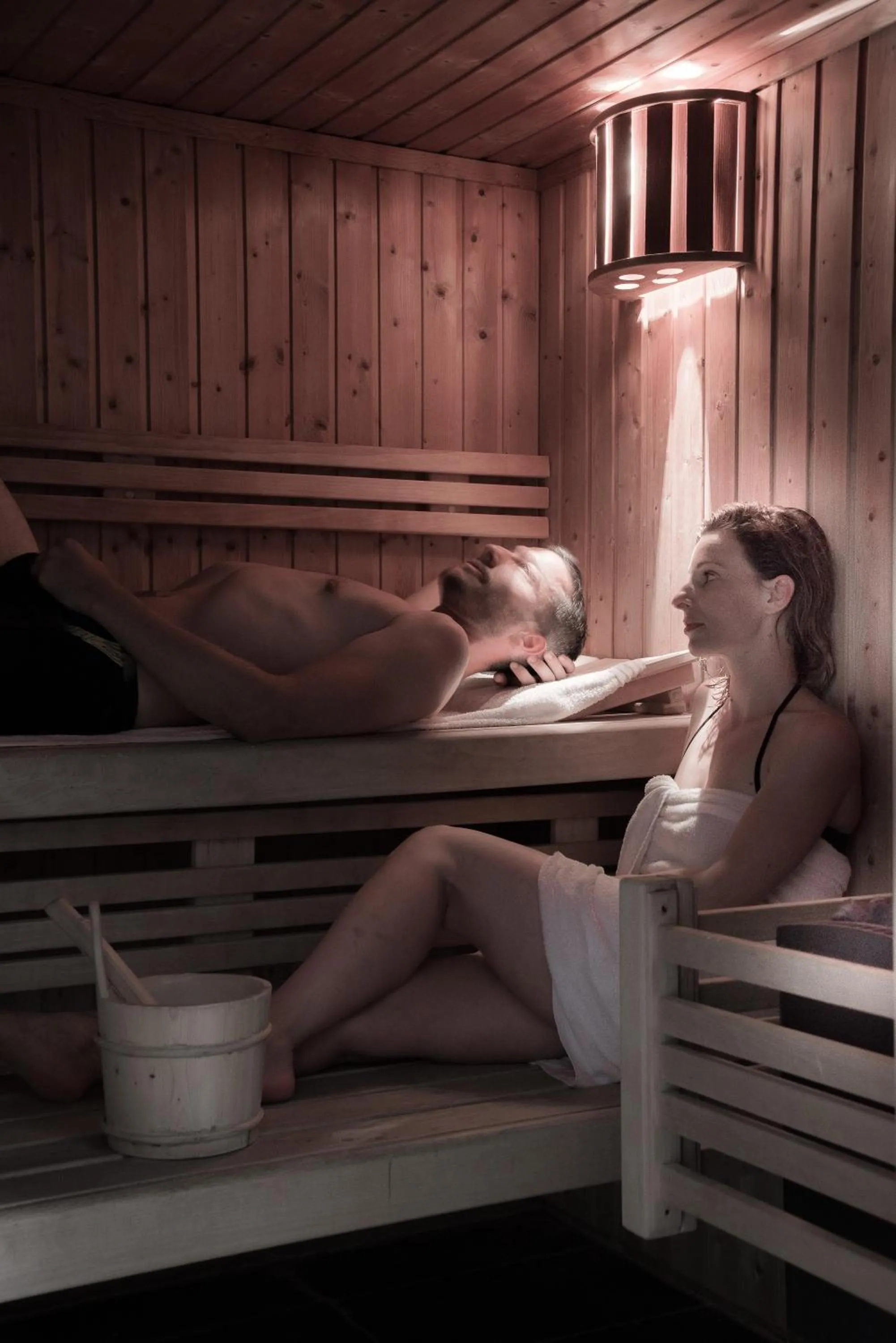 Sauna in Domaine la Charpinière, The Originals Collection