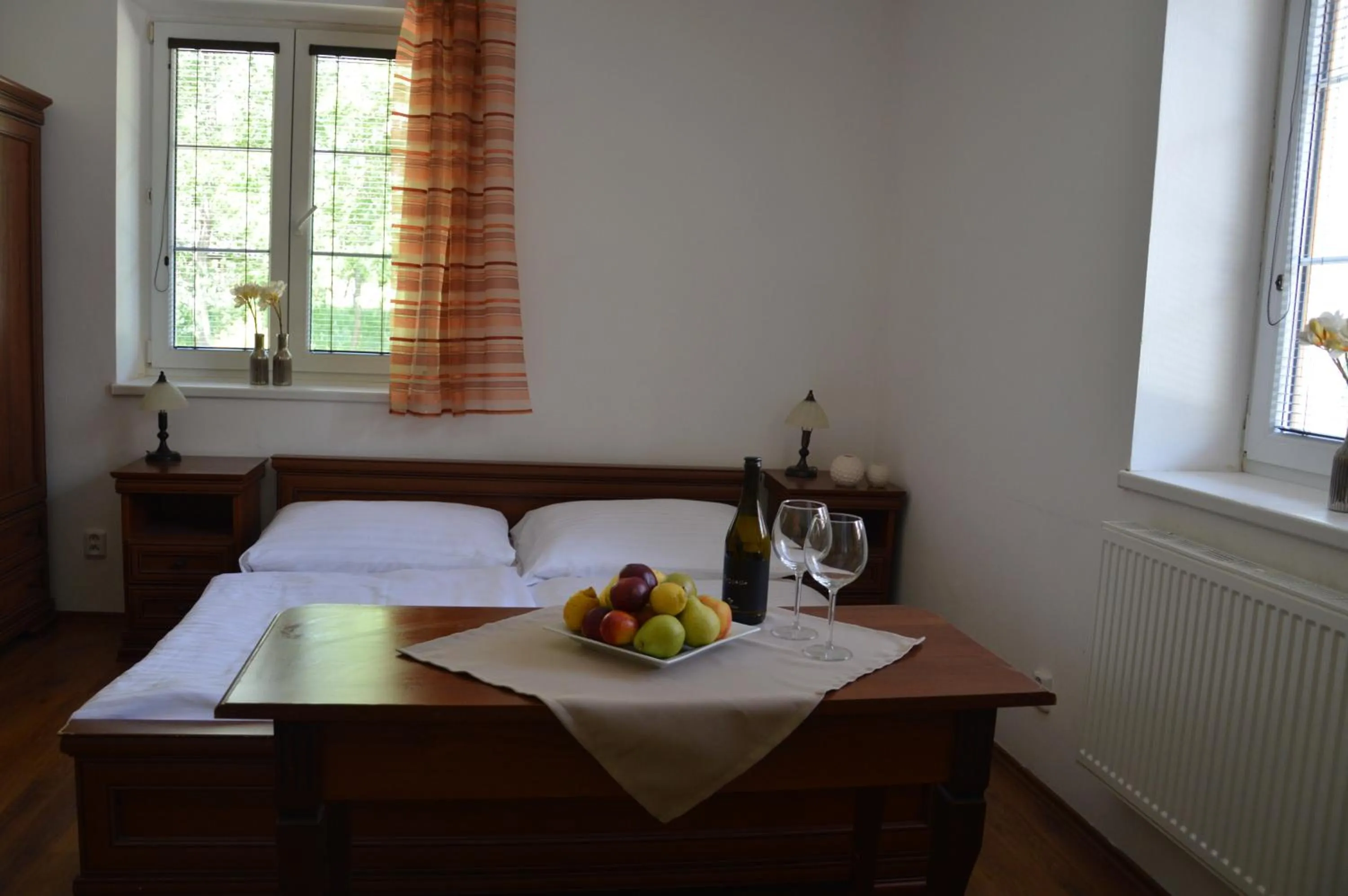 Bed in Apartmány Divoký Anděl