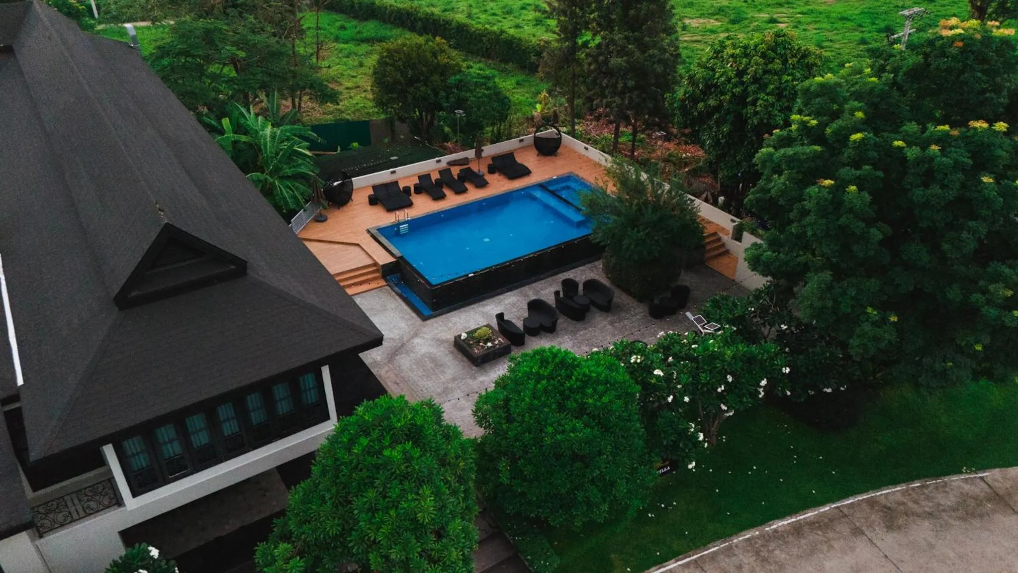 Bird's eye view in Merchant Villa- SHA Extra Plus