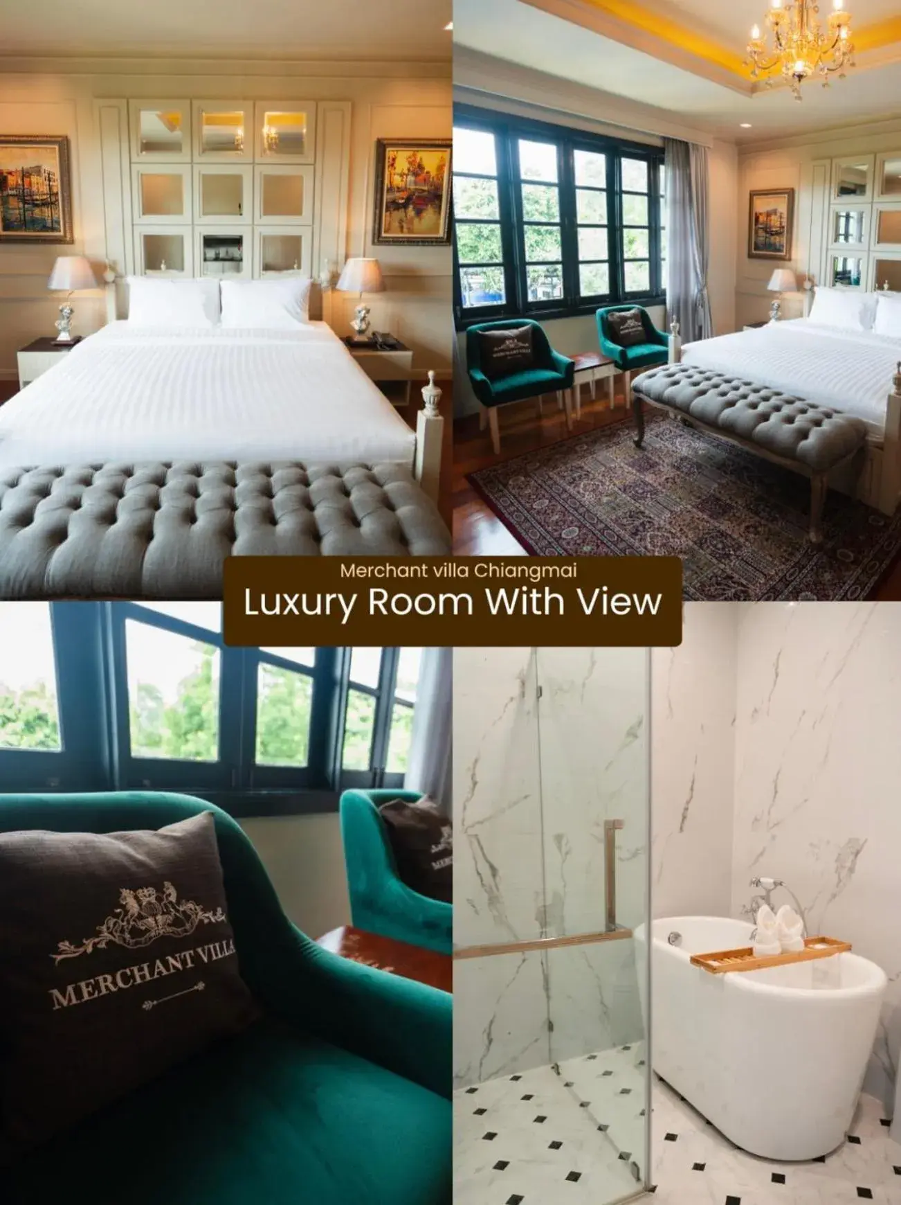 Property building, Bed in Merchant Villa- SHA Extra Plus Property building, Bed in Merchant Villa- SHA Extra Plus