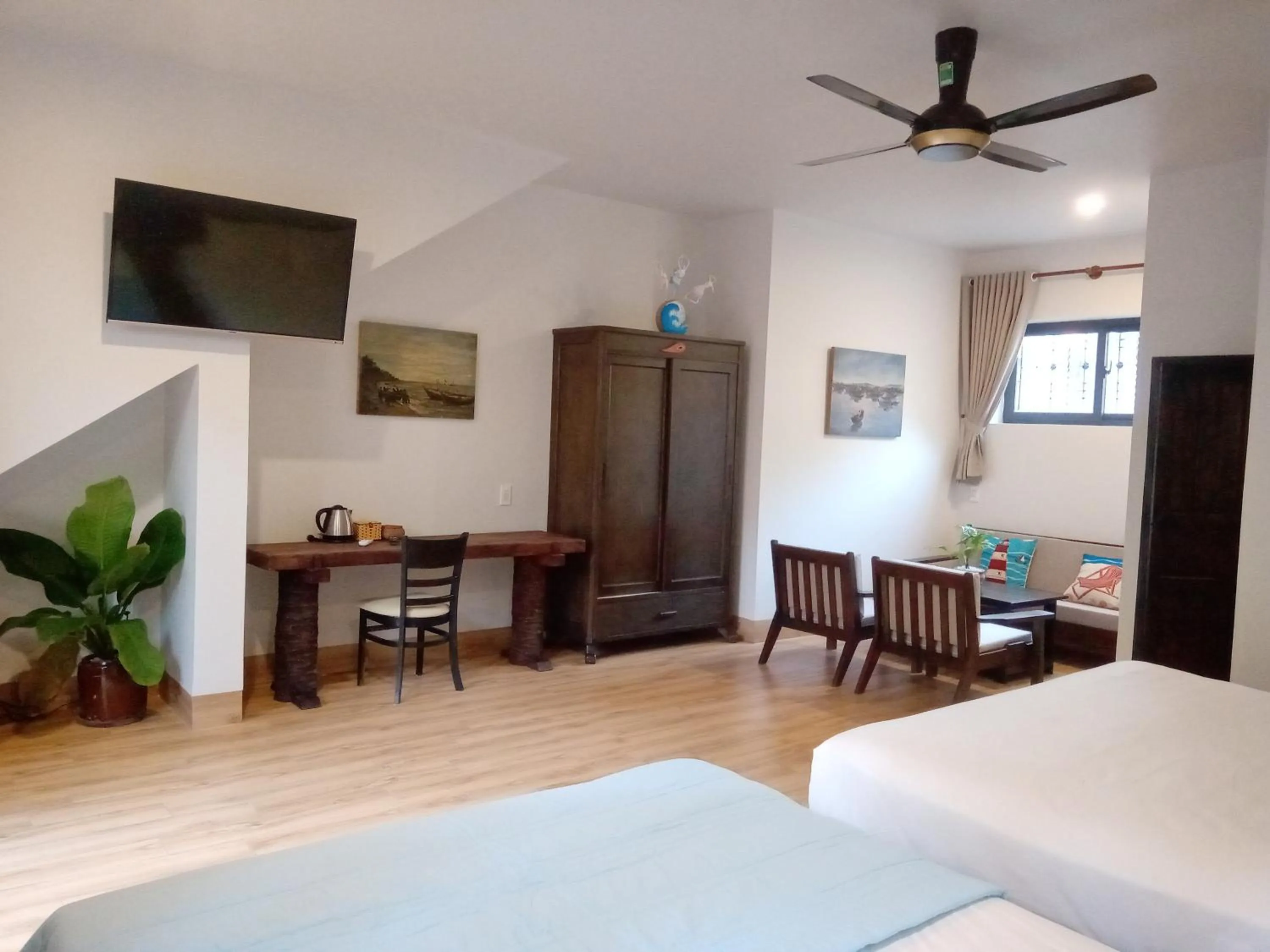 Bed in MiNhon Hotel Muine