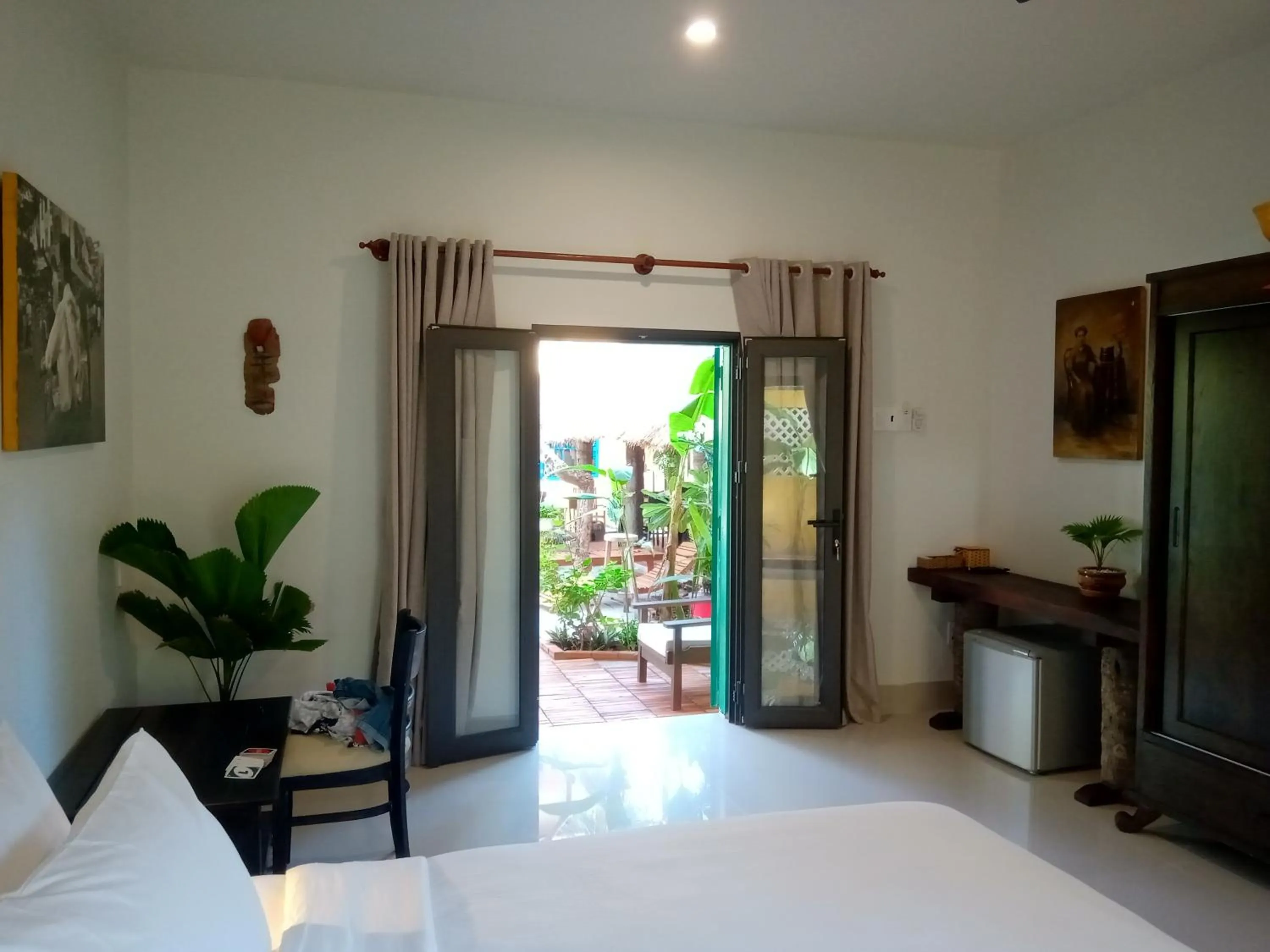 Garden, Bed in MiNhon Hotel Muine