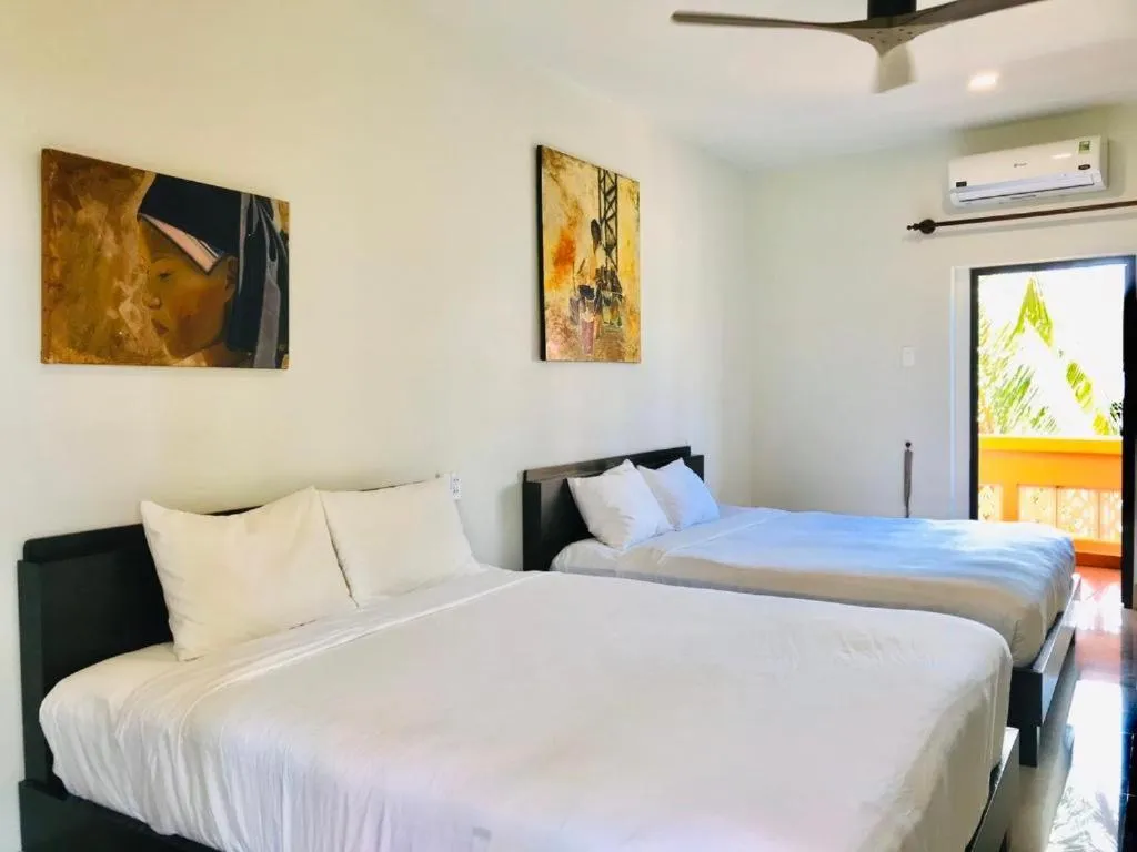 Bed in MiNhon Hotel Muine