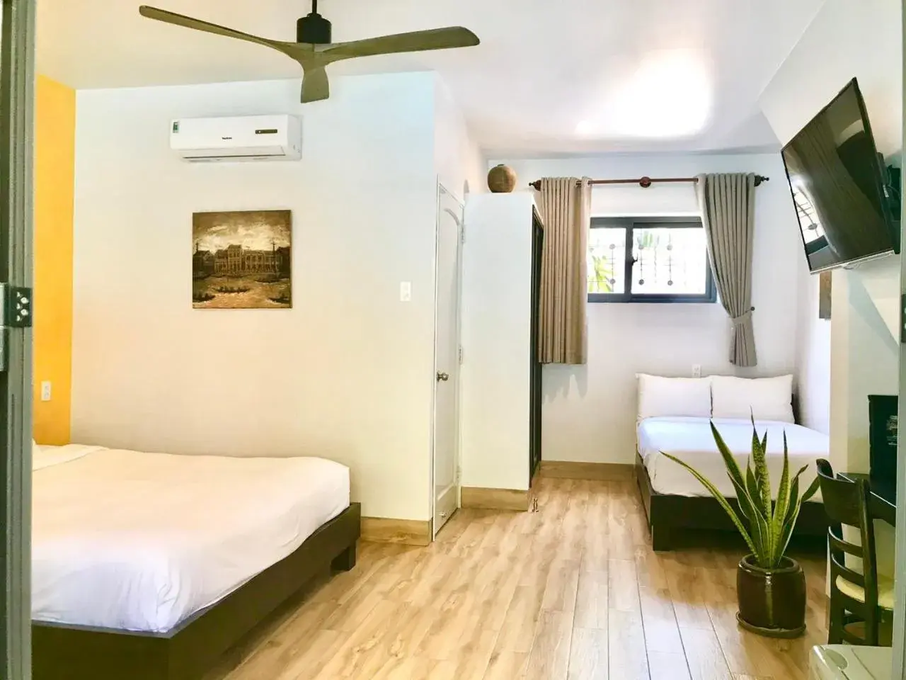 Bed in MiNhon Hotel Muine Bed in MiNhon Hotel Muine