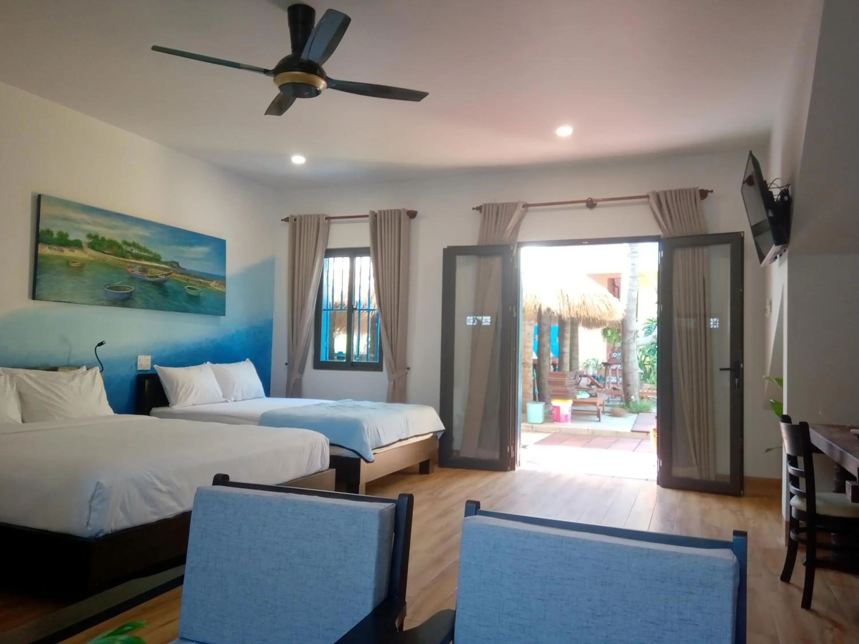 Bed in MiNhon Hotel Muine