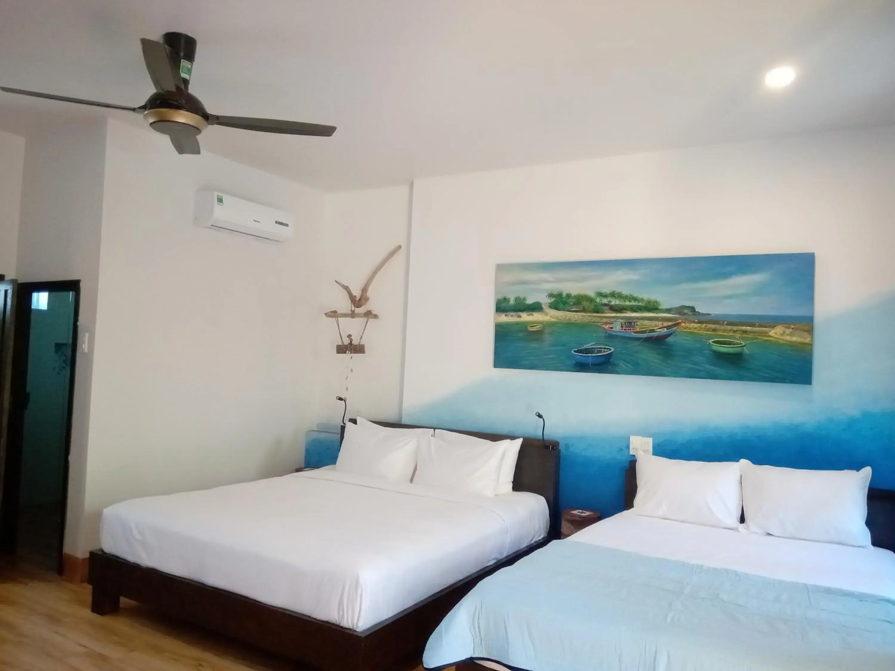 Bed in MiNhon Hotel Muine Bed in MiNhon Hotel Muine