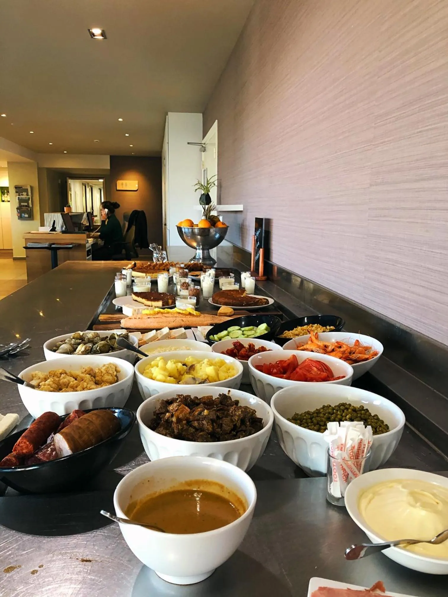 Lunch in Logis Hôtel-Restaurant Les Loges