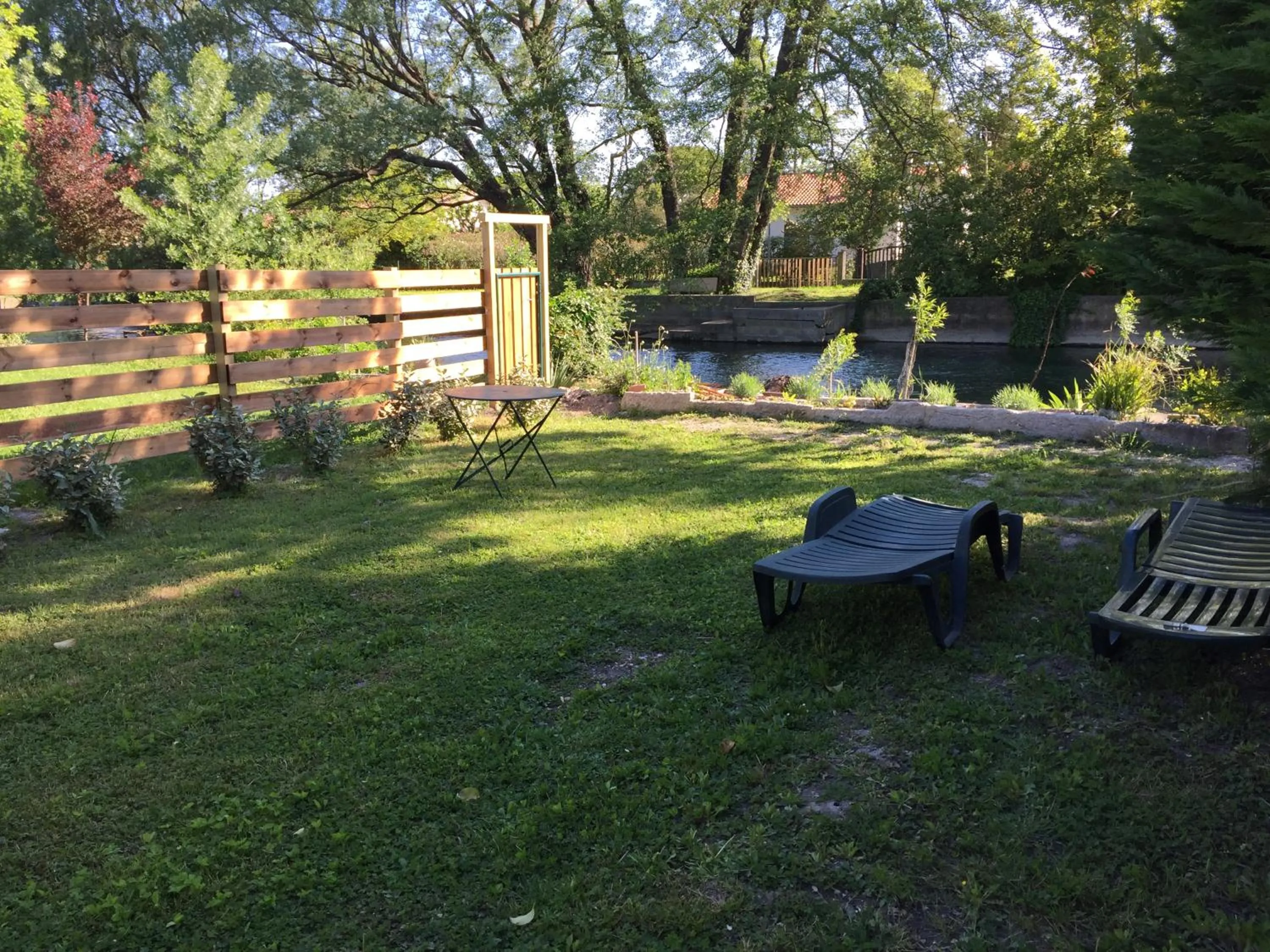 Garden in Mas Le Pont des Aubes