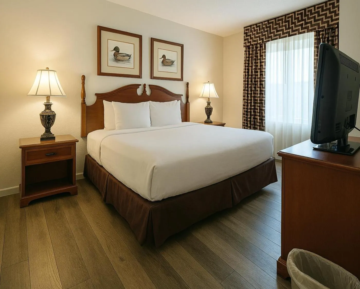 Bed in Merry Acres Inn