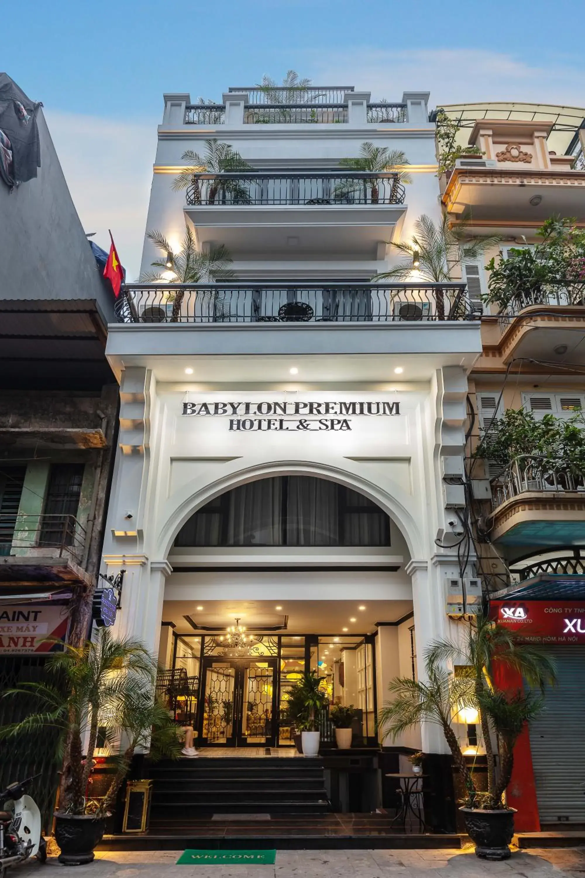 Facade/entrance in Babylon Premium Hotel & Spa Facade/entrance in Babylon Premium Hotel & Spa