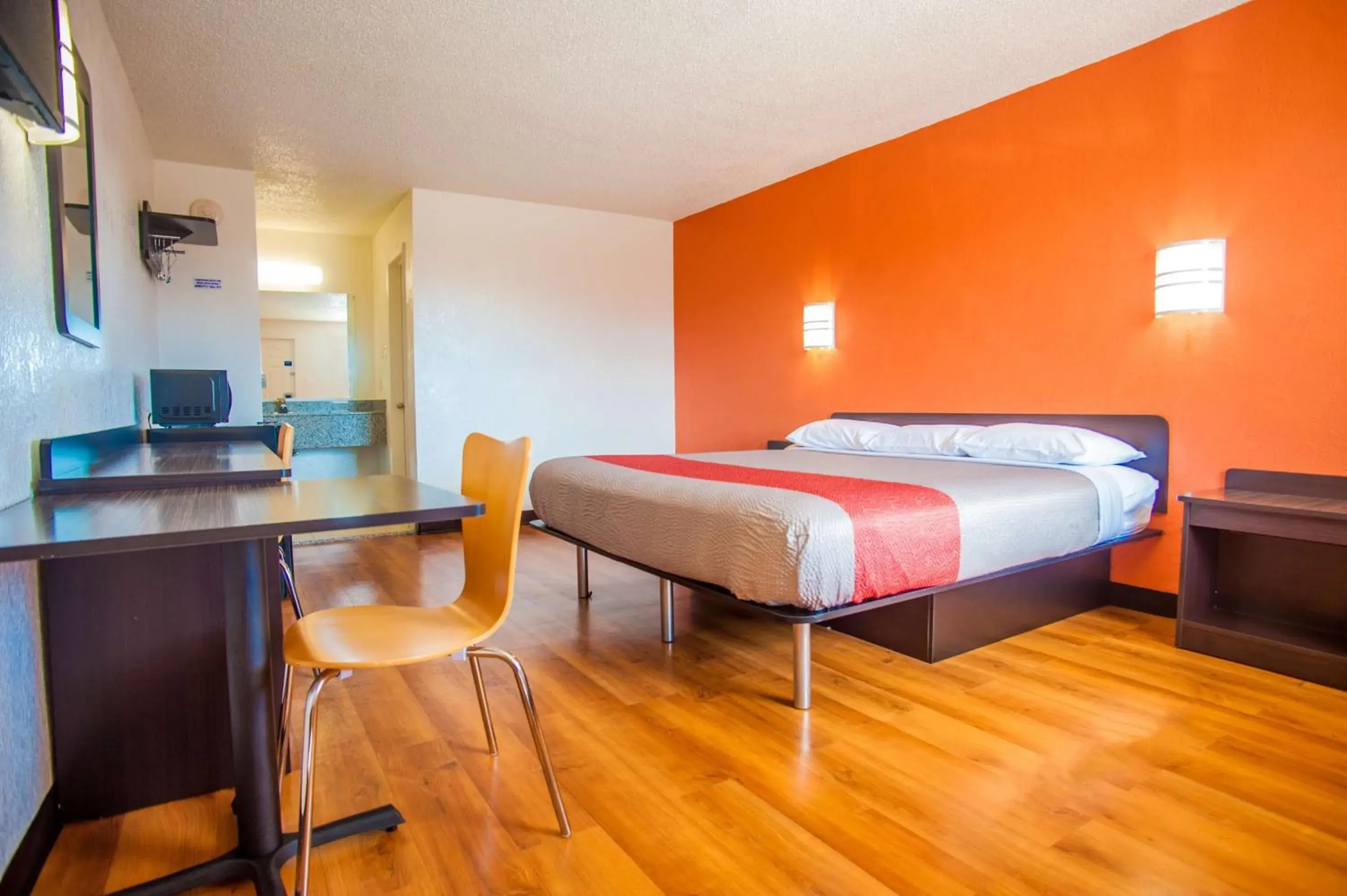 Bedroom, Bed in Motel 6-Corsicana, TX Bedroom, Bed in Motel 6-Corsicana, TX