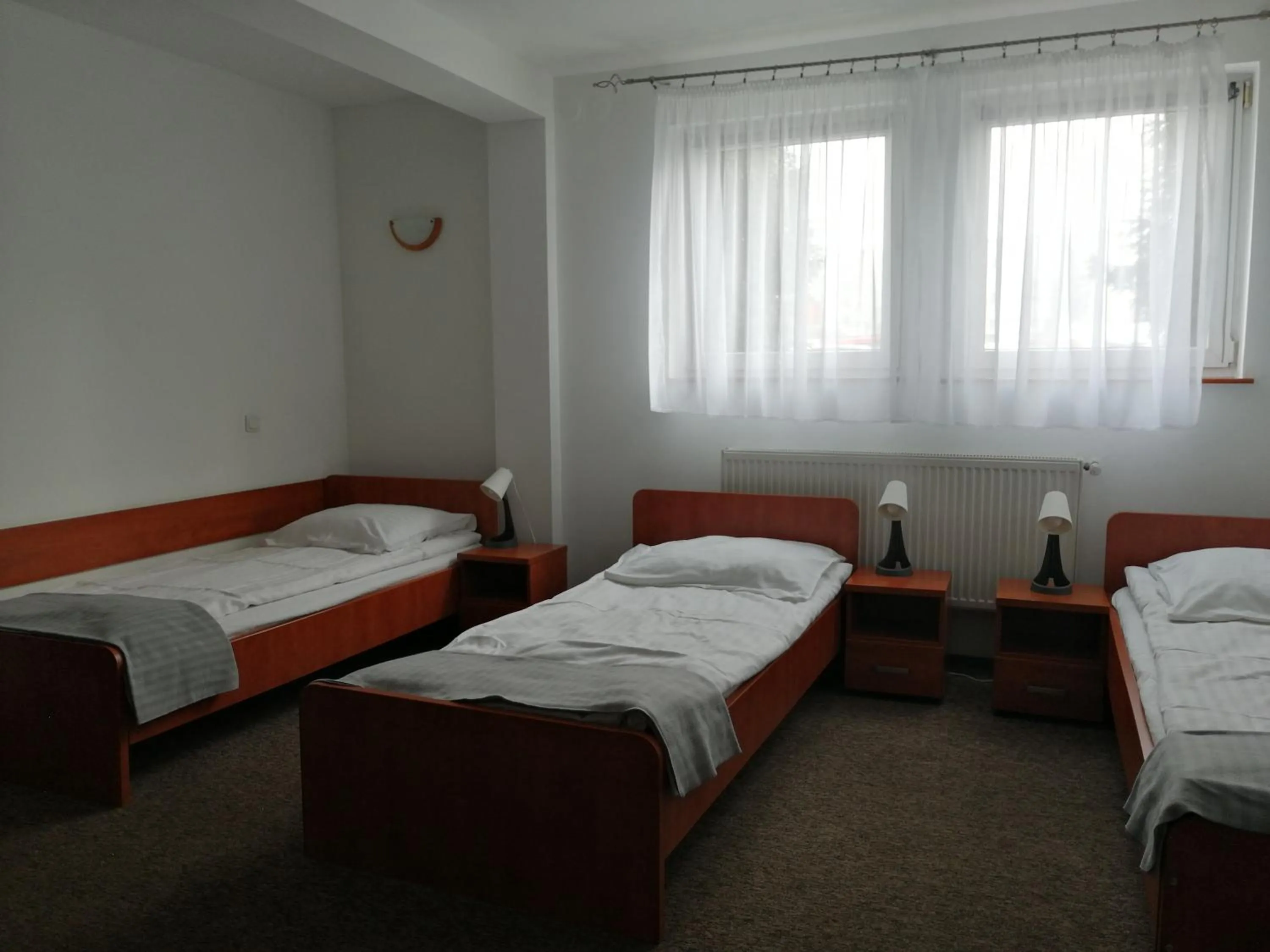 Bed in Hotel Dąbrowiak