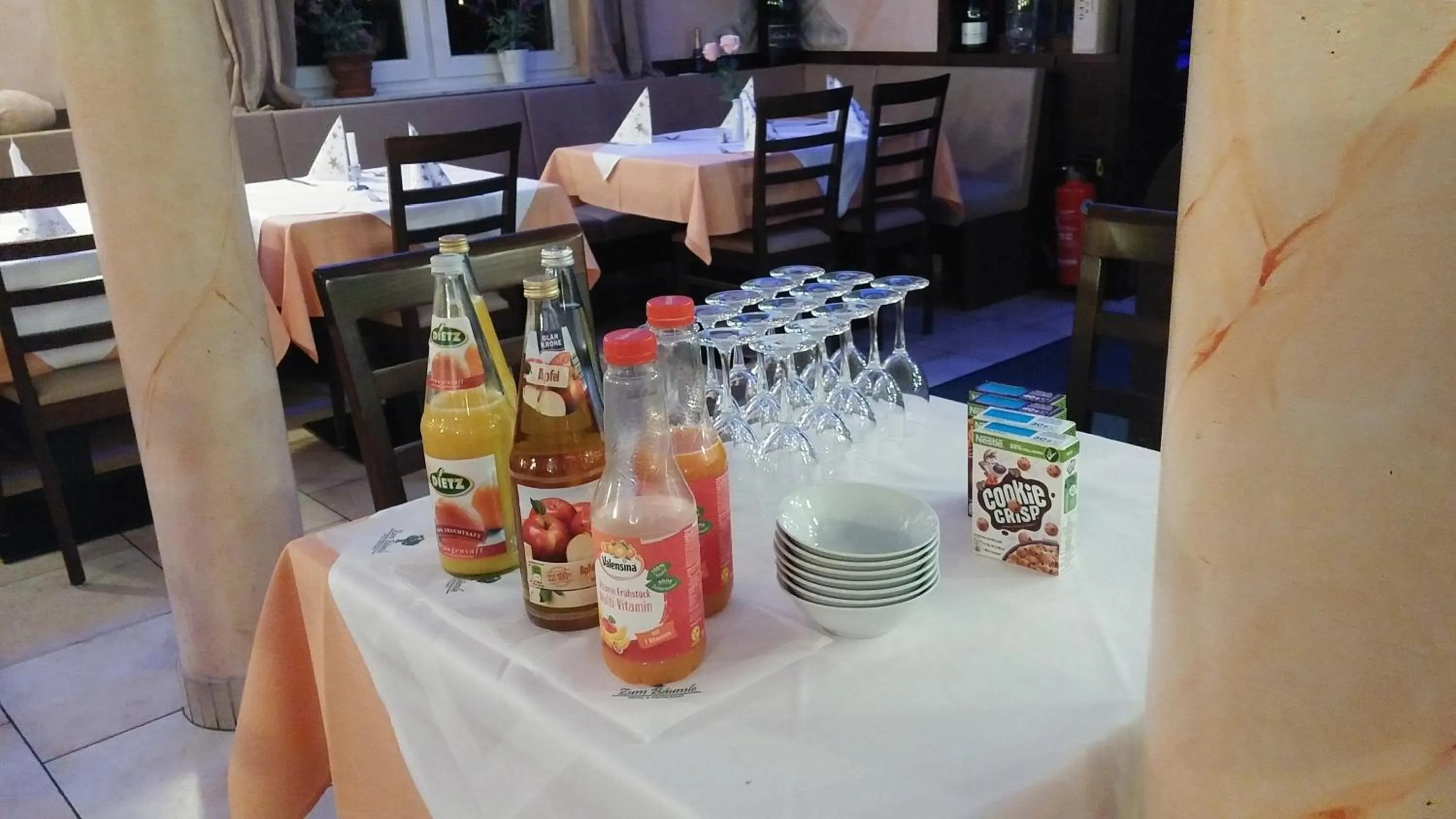 Breakfast in Hotel-Restaurant Zum Bäumle