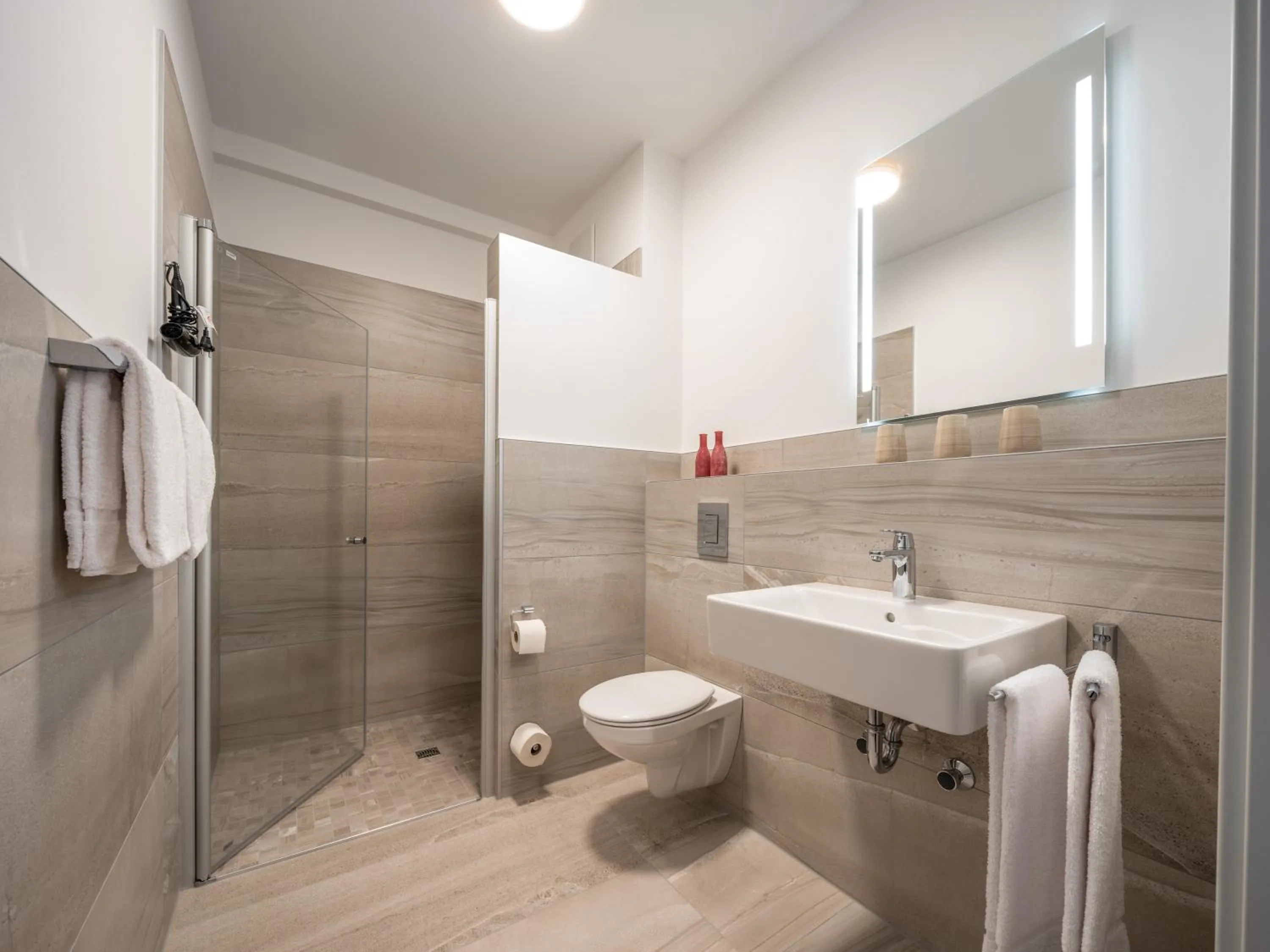 Bathroom in RS-HOTEL - smart & modern Hotel Apartments