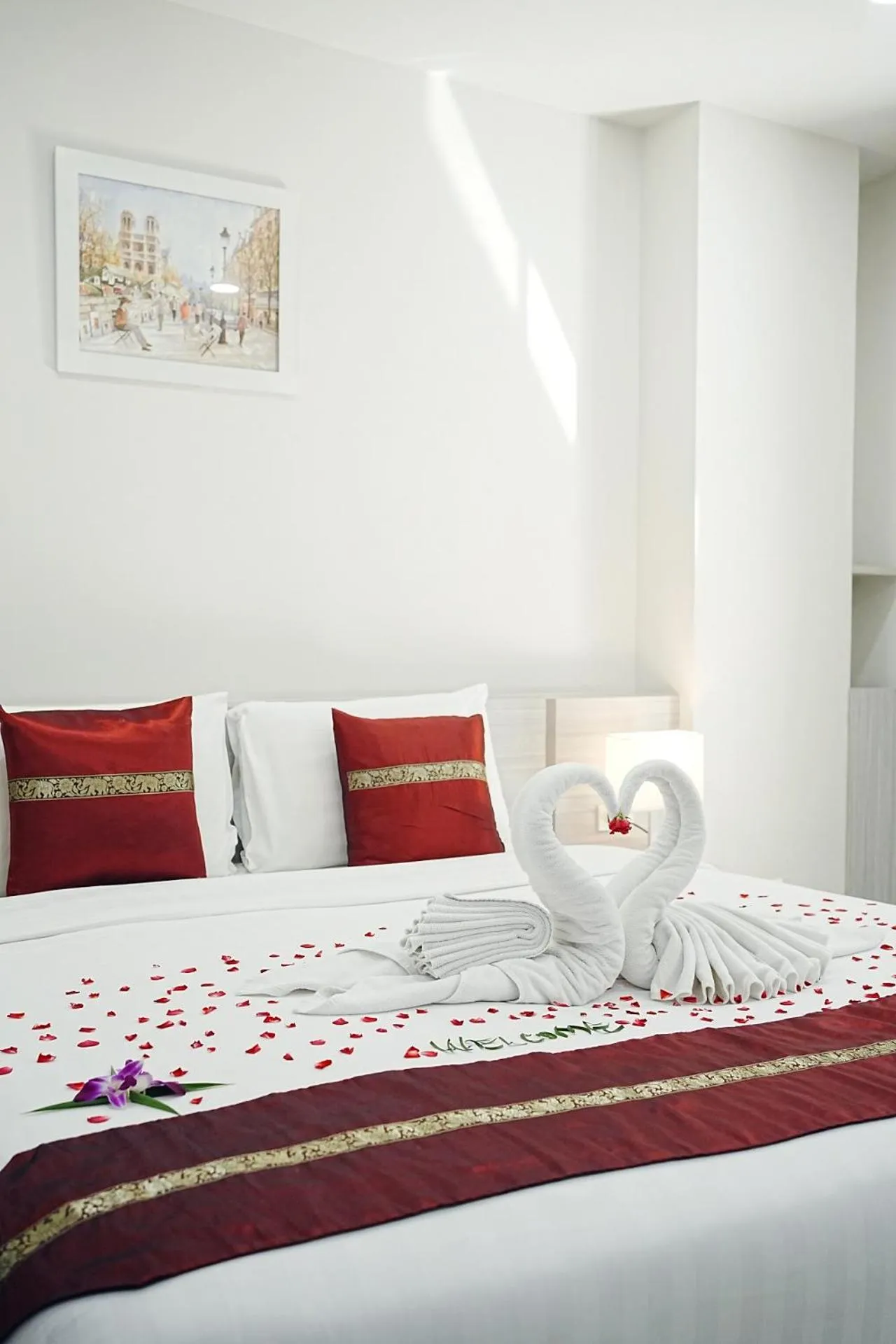 Bed in Aurora Suvarnabhumi