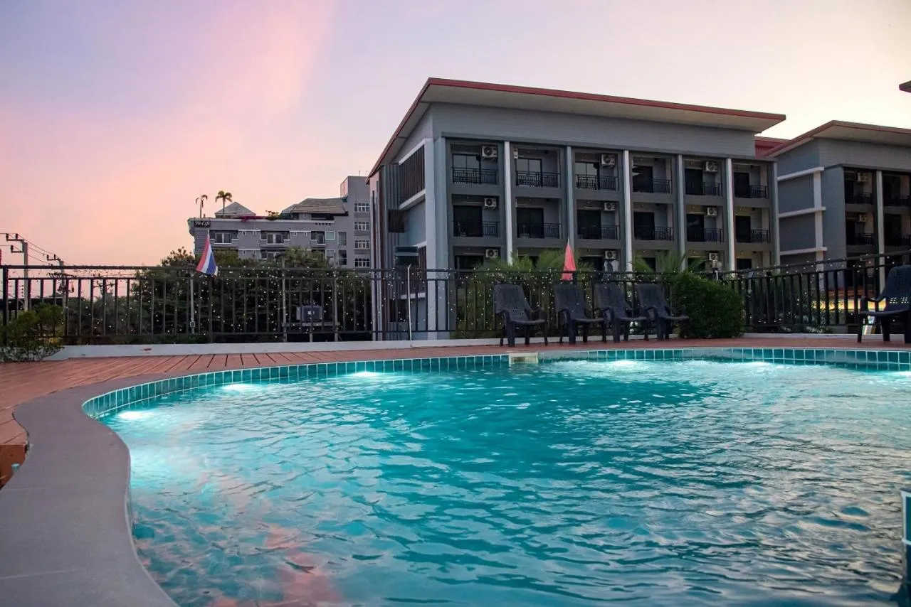 Pool view in Aurora Suvarnabhumi
