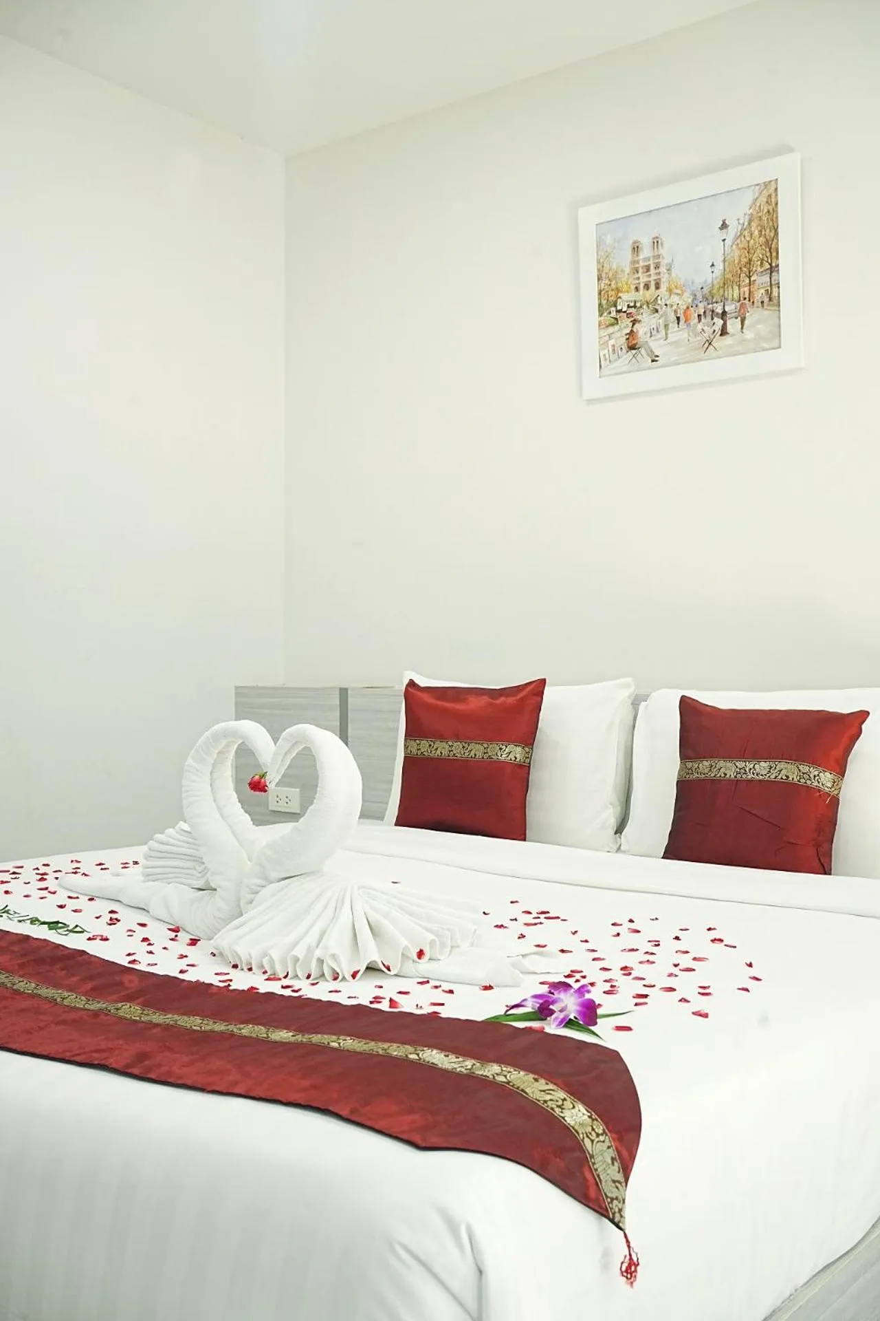 Bed in Aurora Suvarnabhumi