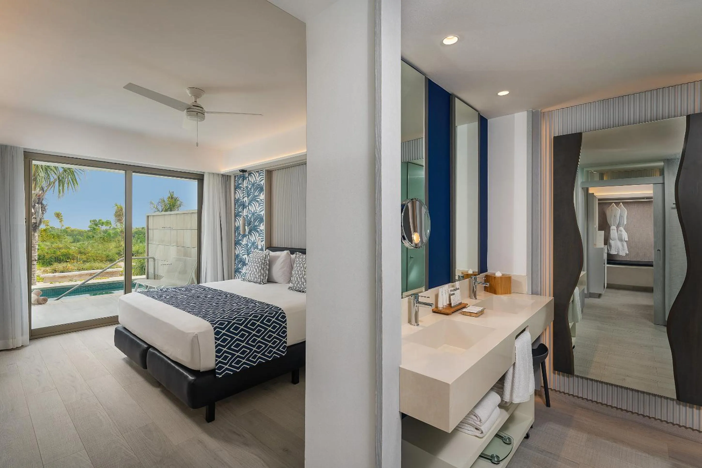 Bed in Catalonia Grand Costa Mujeres All Suites & Spa - All Inclusive