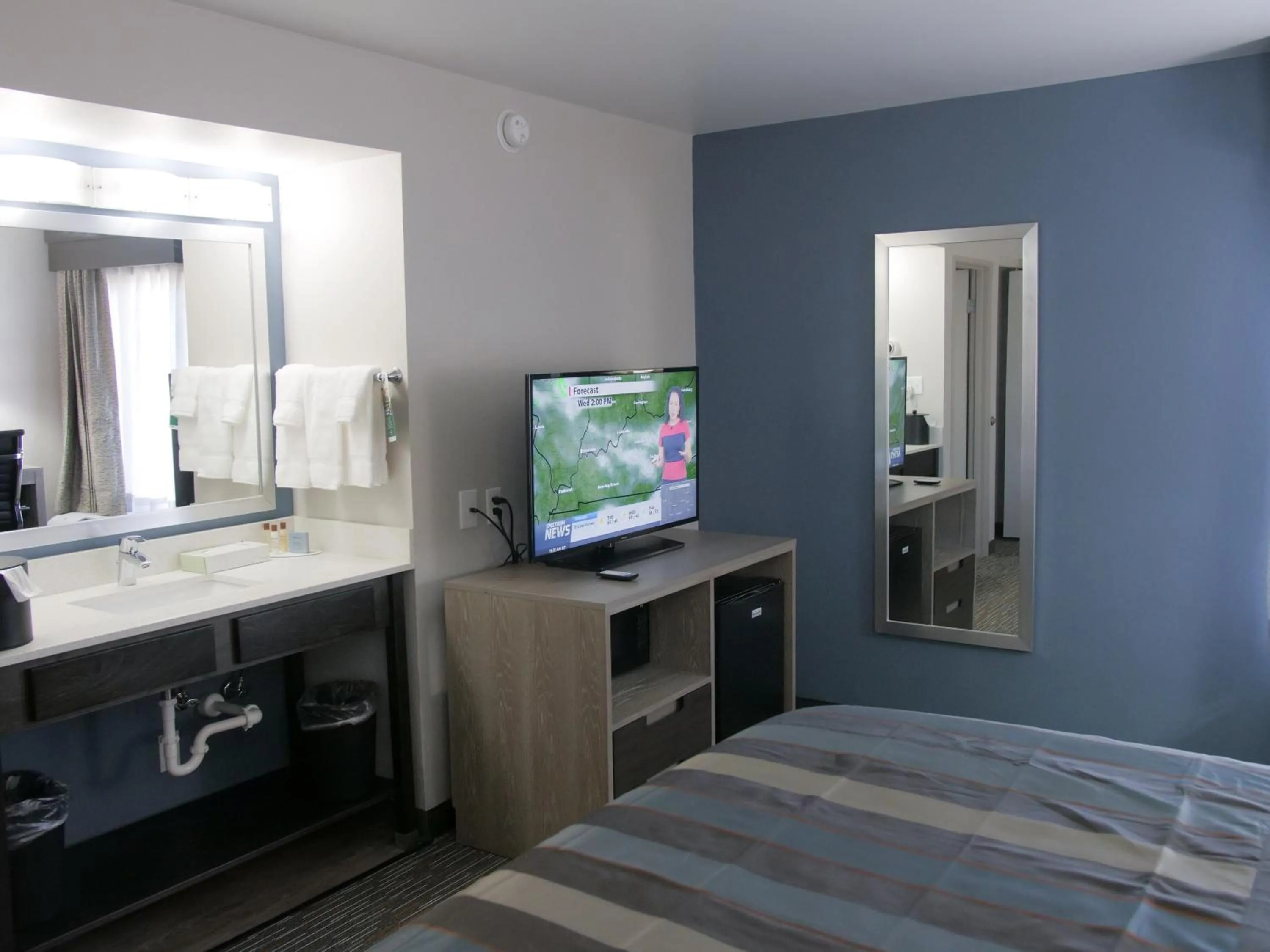 TV and multimedia, Bed in Wingate by Wyndham Louisville Airport Expo Center