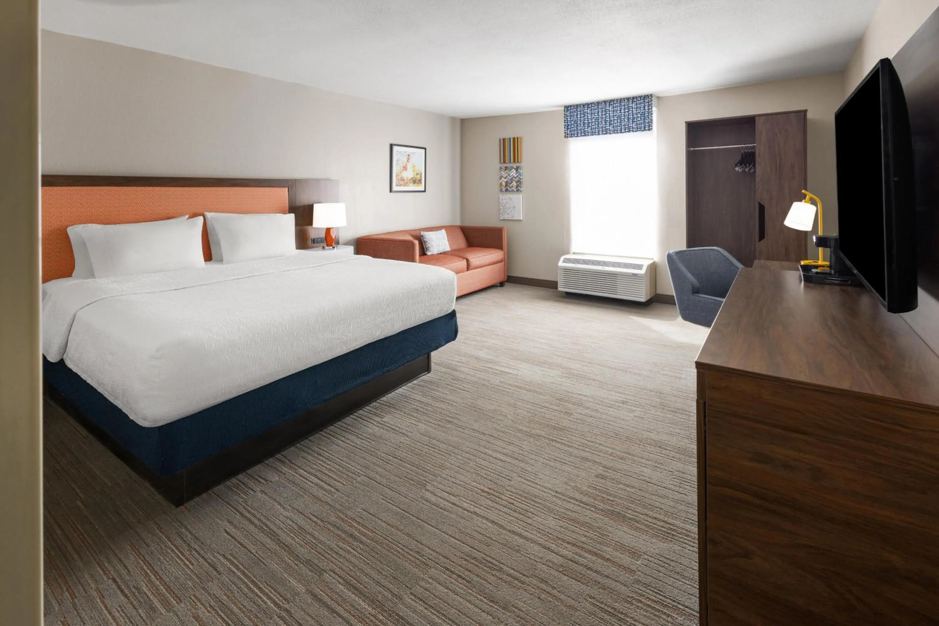 Bed in Hampton Inn Somerset