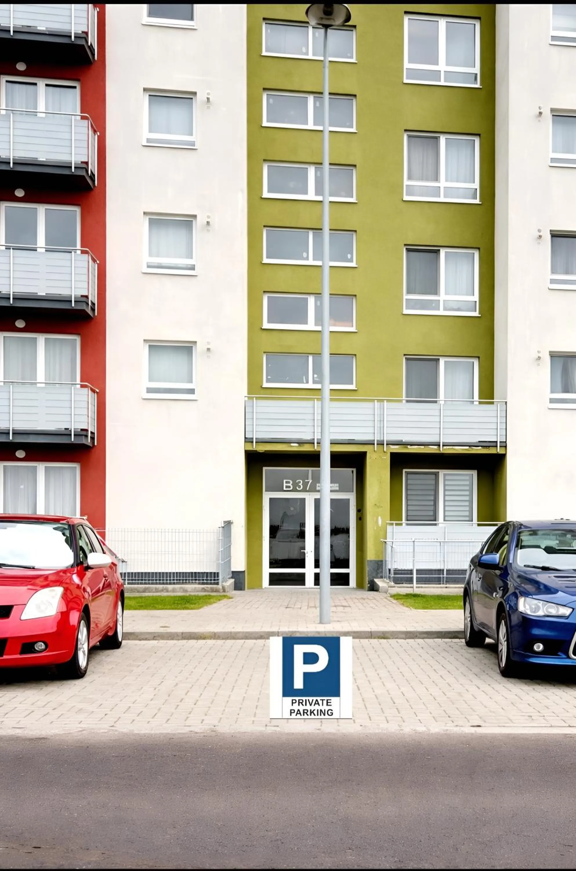 Parking in Brasov Altipiani Apartments