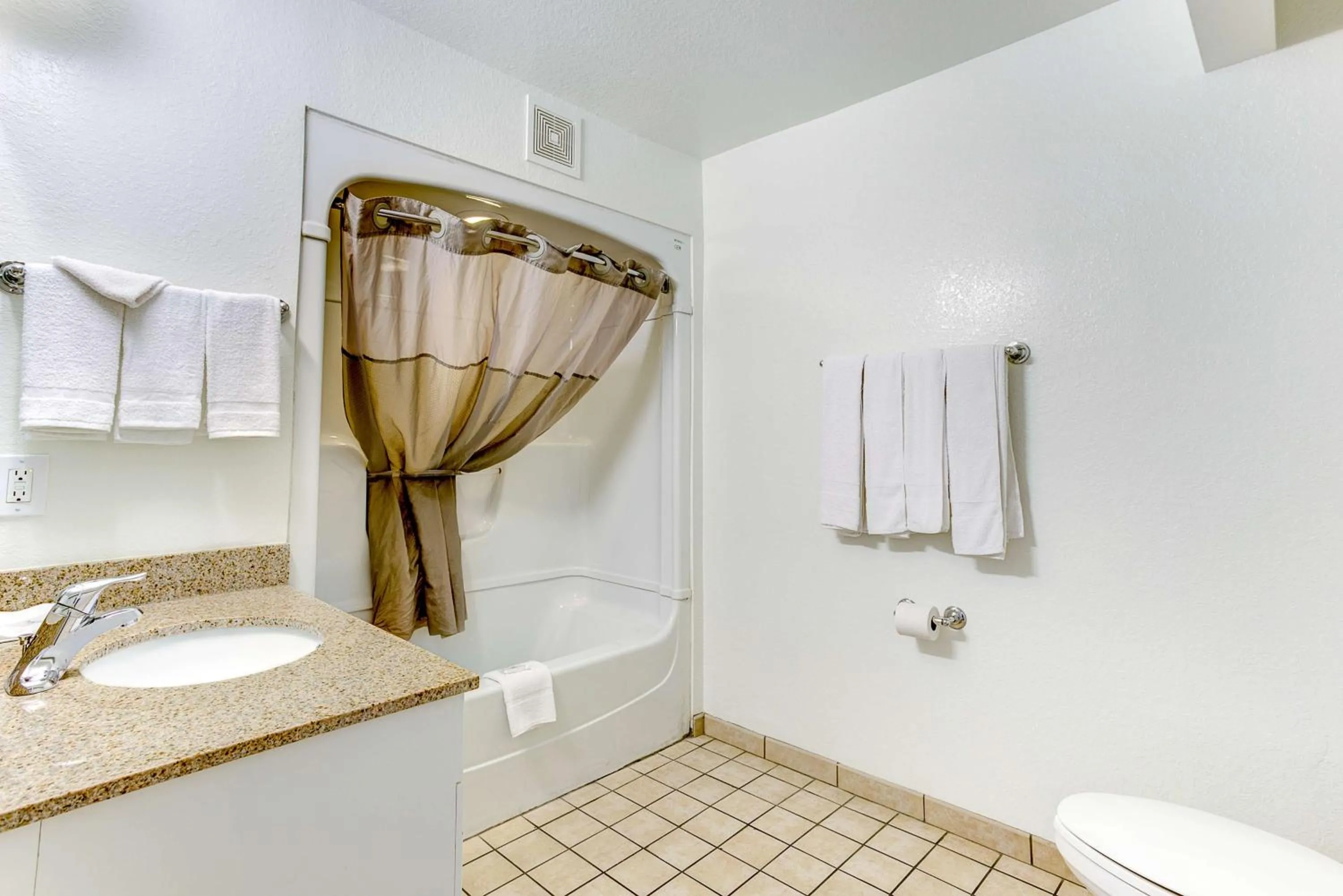 Shower in Studio 6-Kissimmee, FL - Orlando
