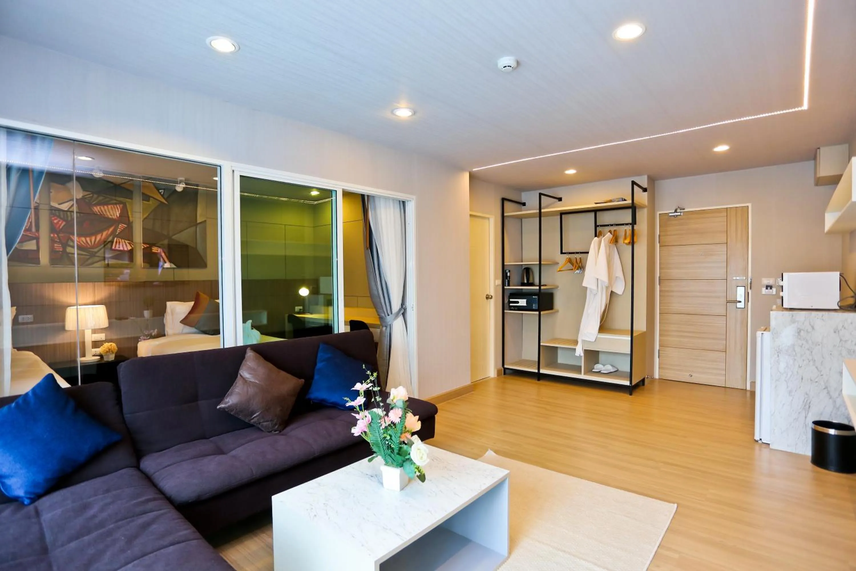 Living room in Le Breeze Resort Hua hin