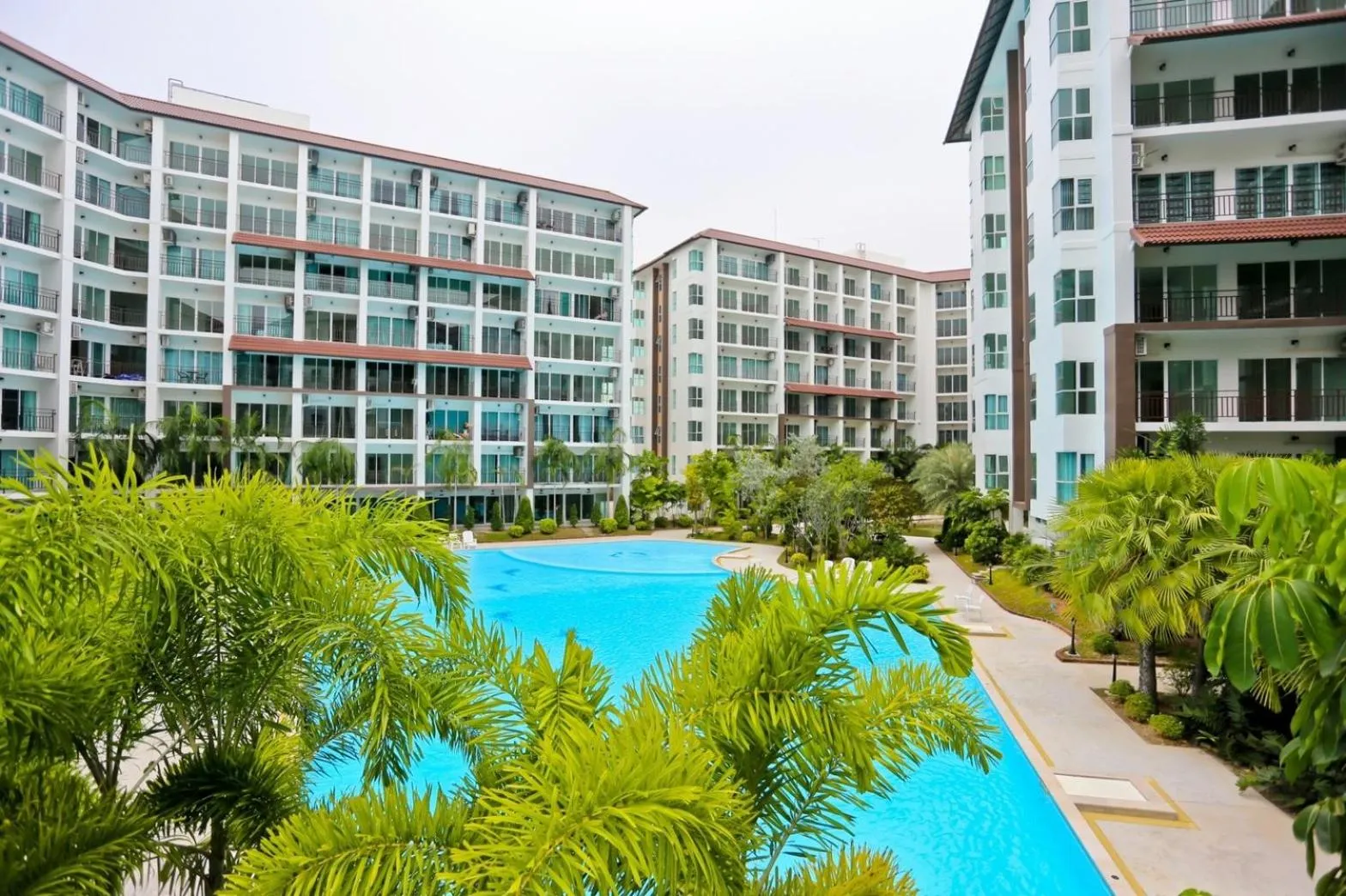 Pool view in Le Breeze Resort Hua hin