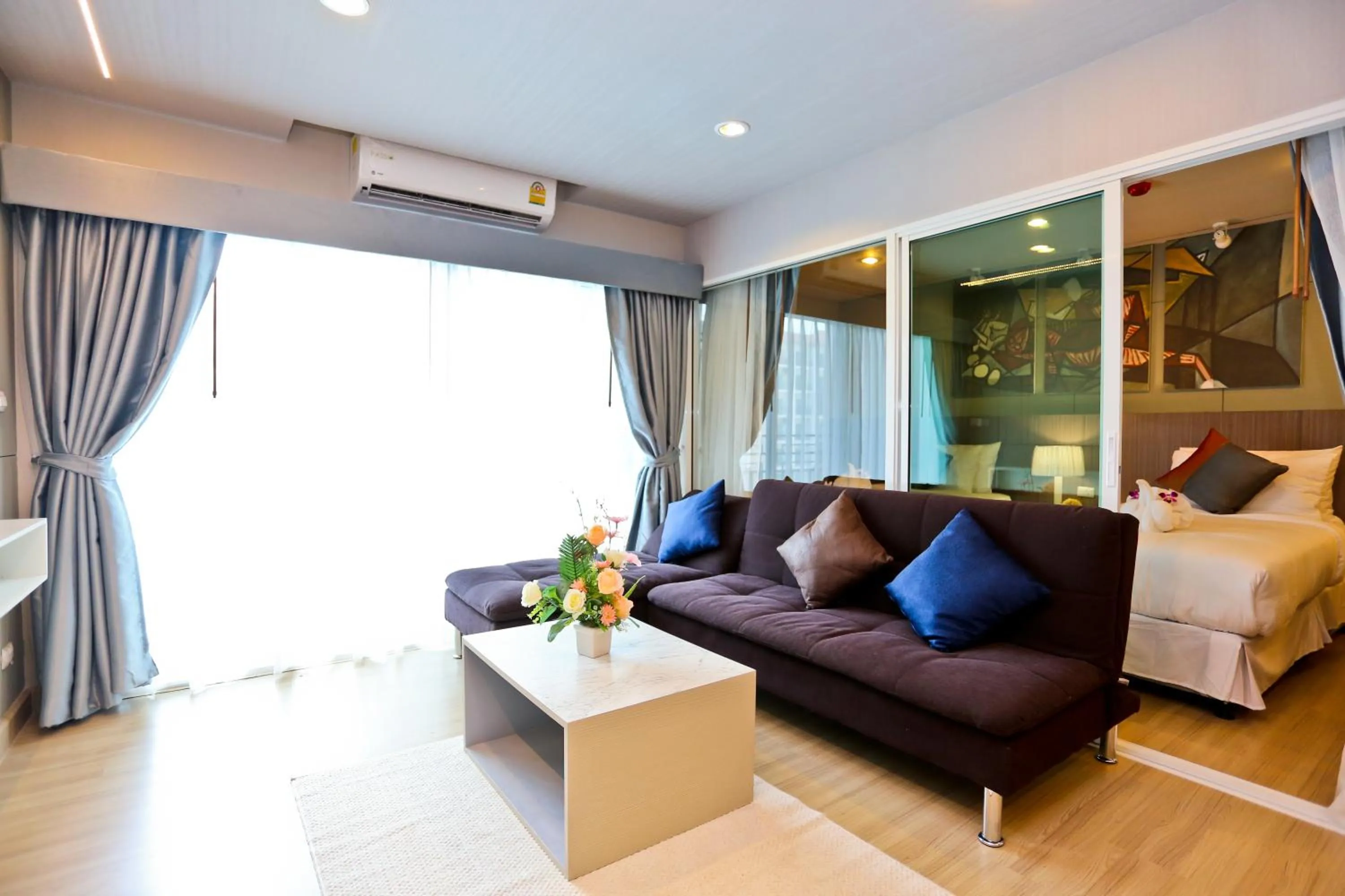 Living room in Le Breeze Resort Hua hin
