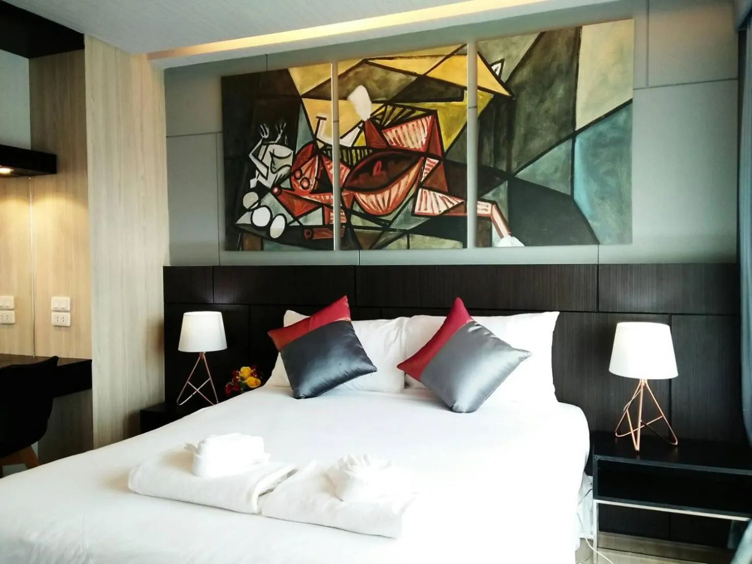 Bed in Le Breeze Resort Hua hin