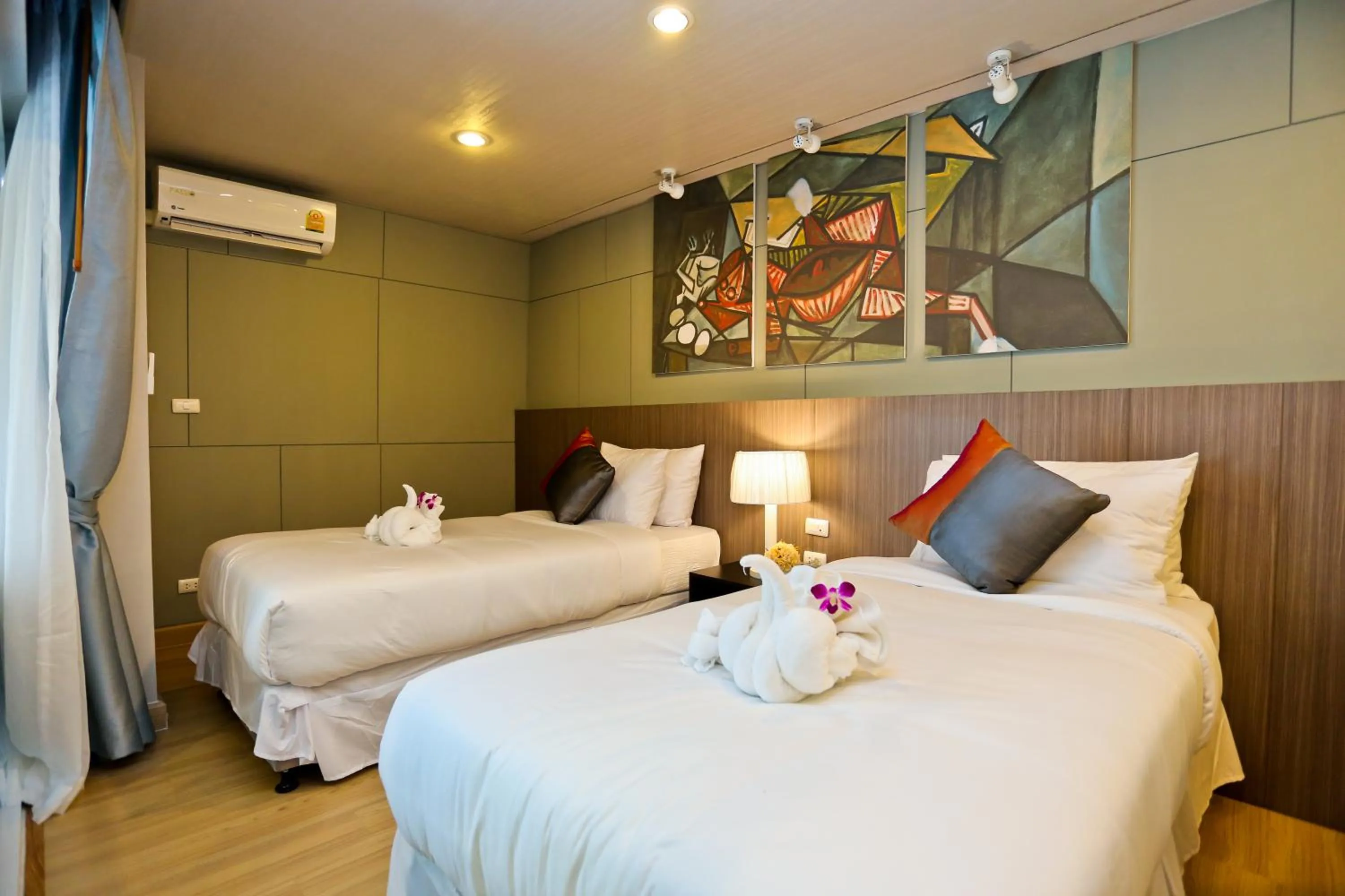 Bed in Le Breeze Resort Hua hin