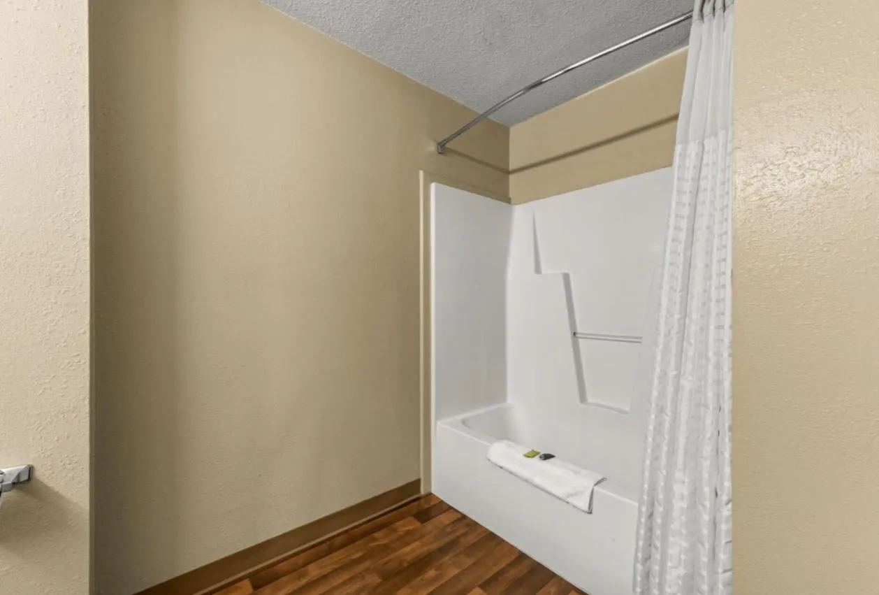 Shower in Suburban Studios Winston-Salem near Hanes Mall