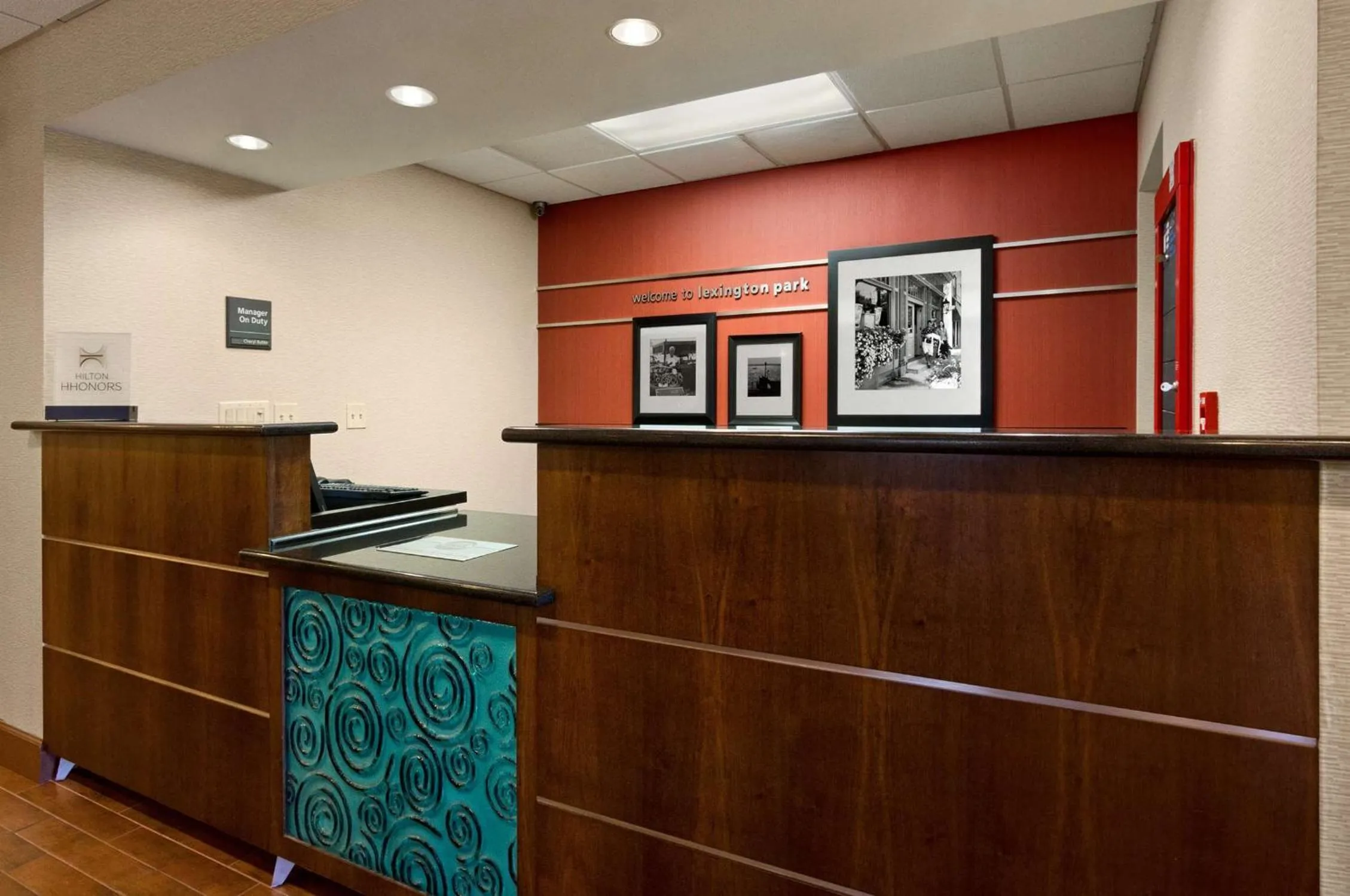Lobby or reception in Hampton Inn Lexington Park
