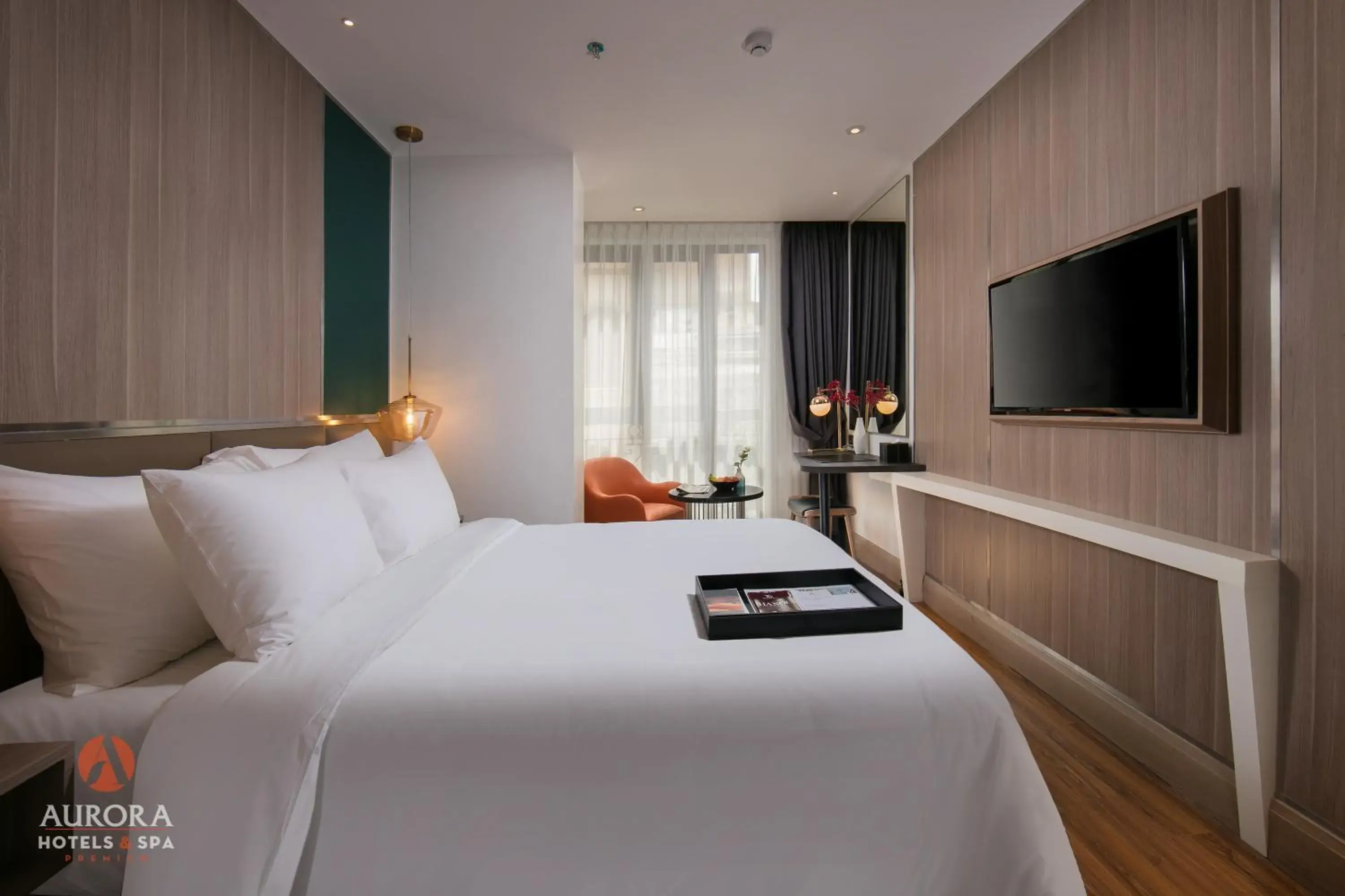 Communal lounge/ TV room, Bed in Aurora Premium - A Lifestyle Hotel Communal lounge/ TV room, Bed in Aurora Premium - A Lifestyle Hotel