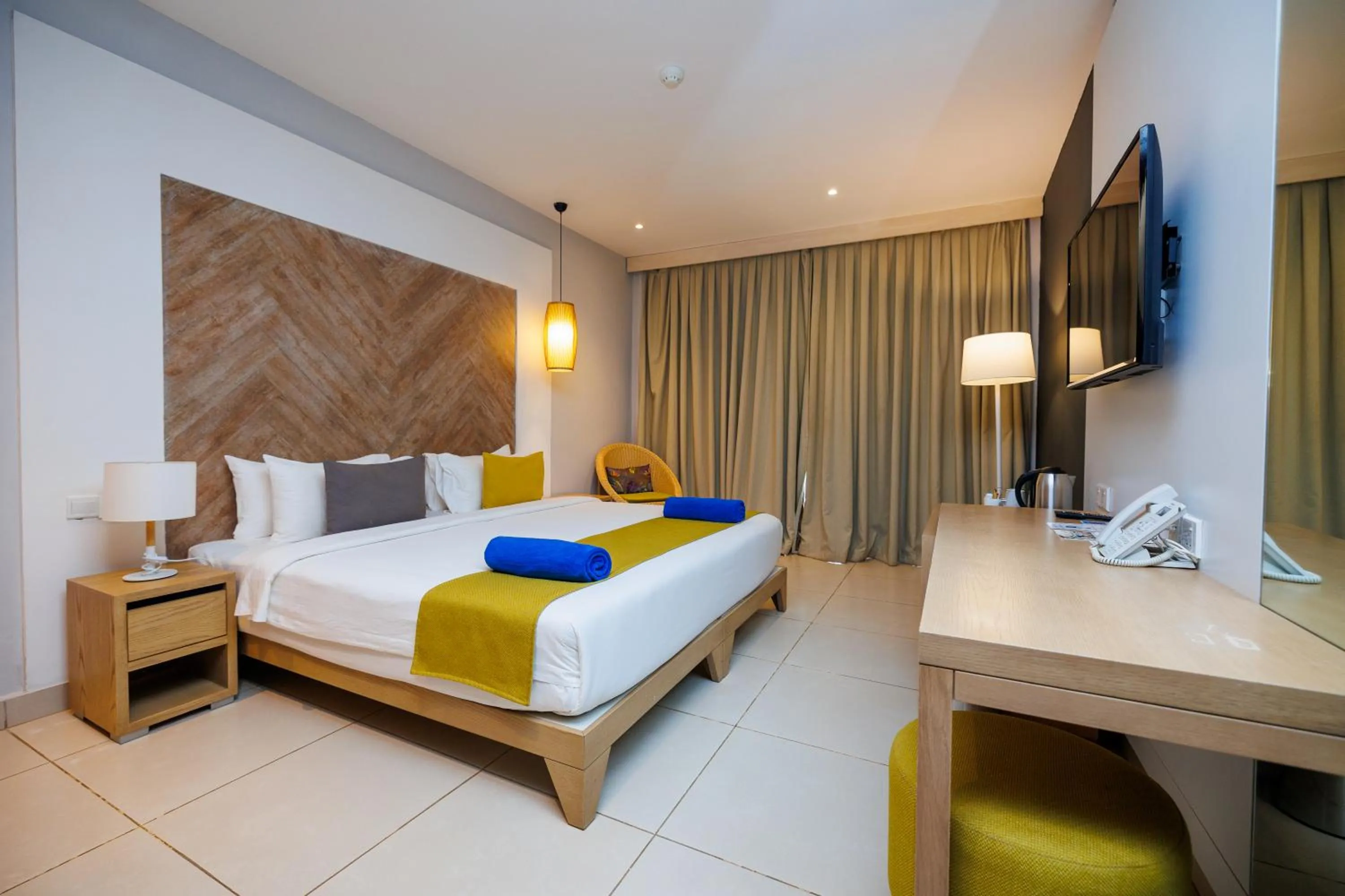 Photo of the whole room, Bed in African Princess Beach Hotel