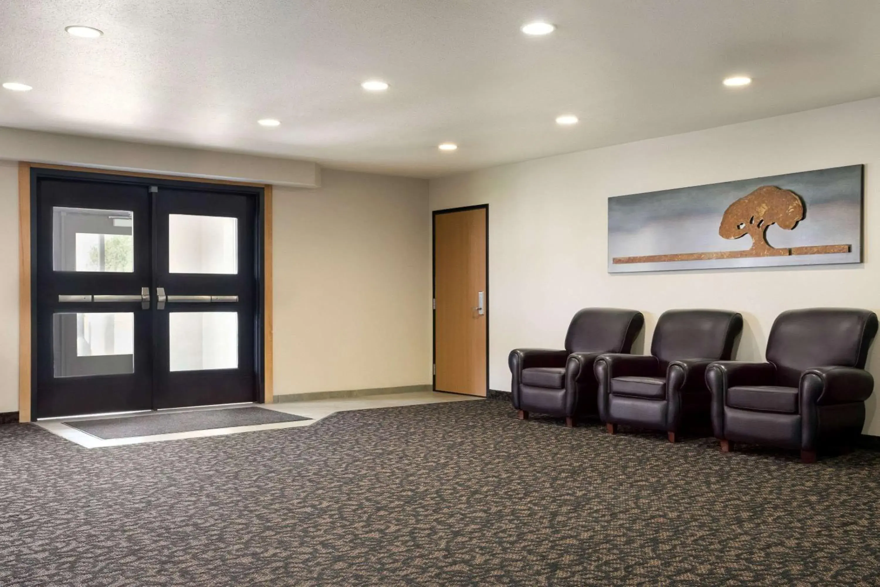 Lobby or reception in Travelodge by Wyndham Bill WY Thunder Basin Ntl Grassland Lobby or reception in Travelodge by Wyndham Bill WY Thunder Basin Ntl Grassland