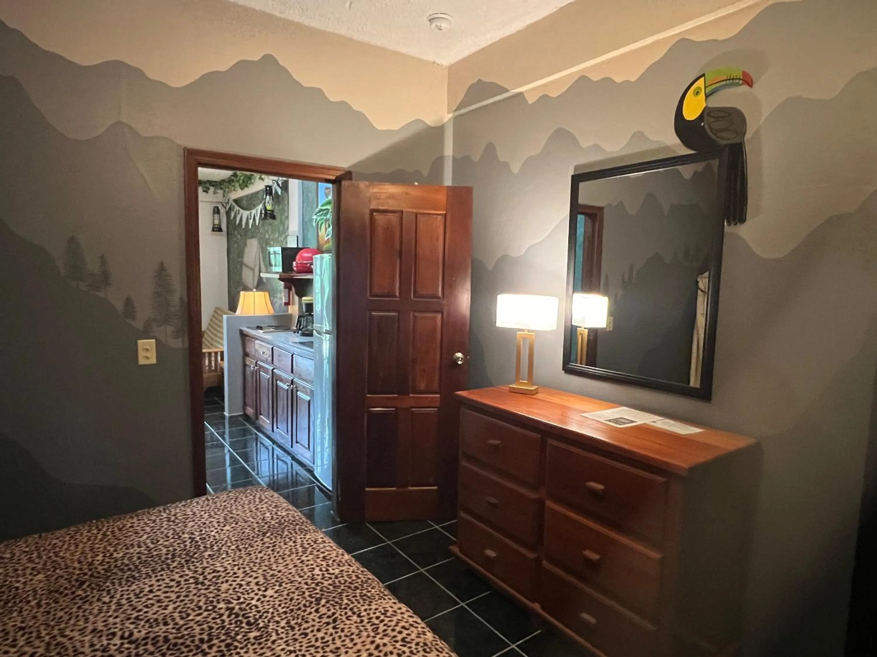 Bedroom, Bed in Belize Budget Suites