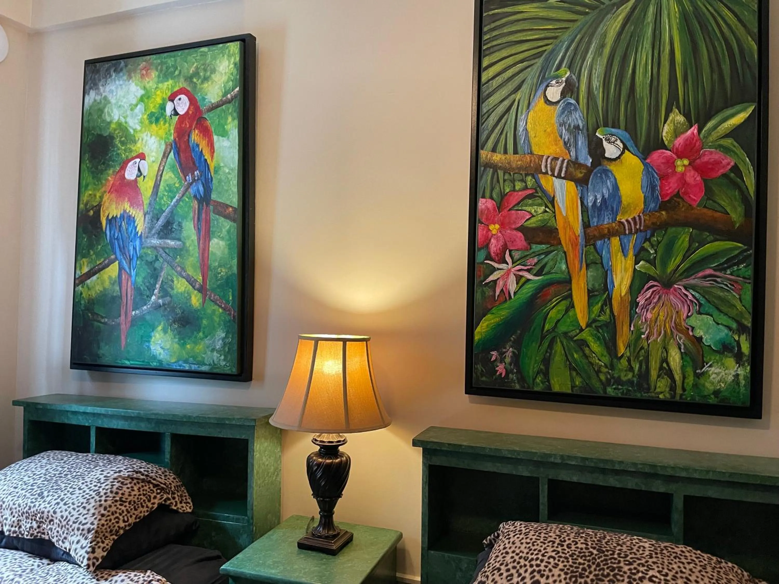 Bed in Belize Budget Suites