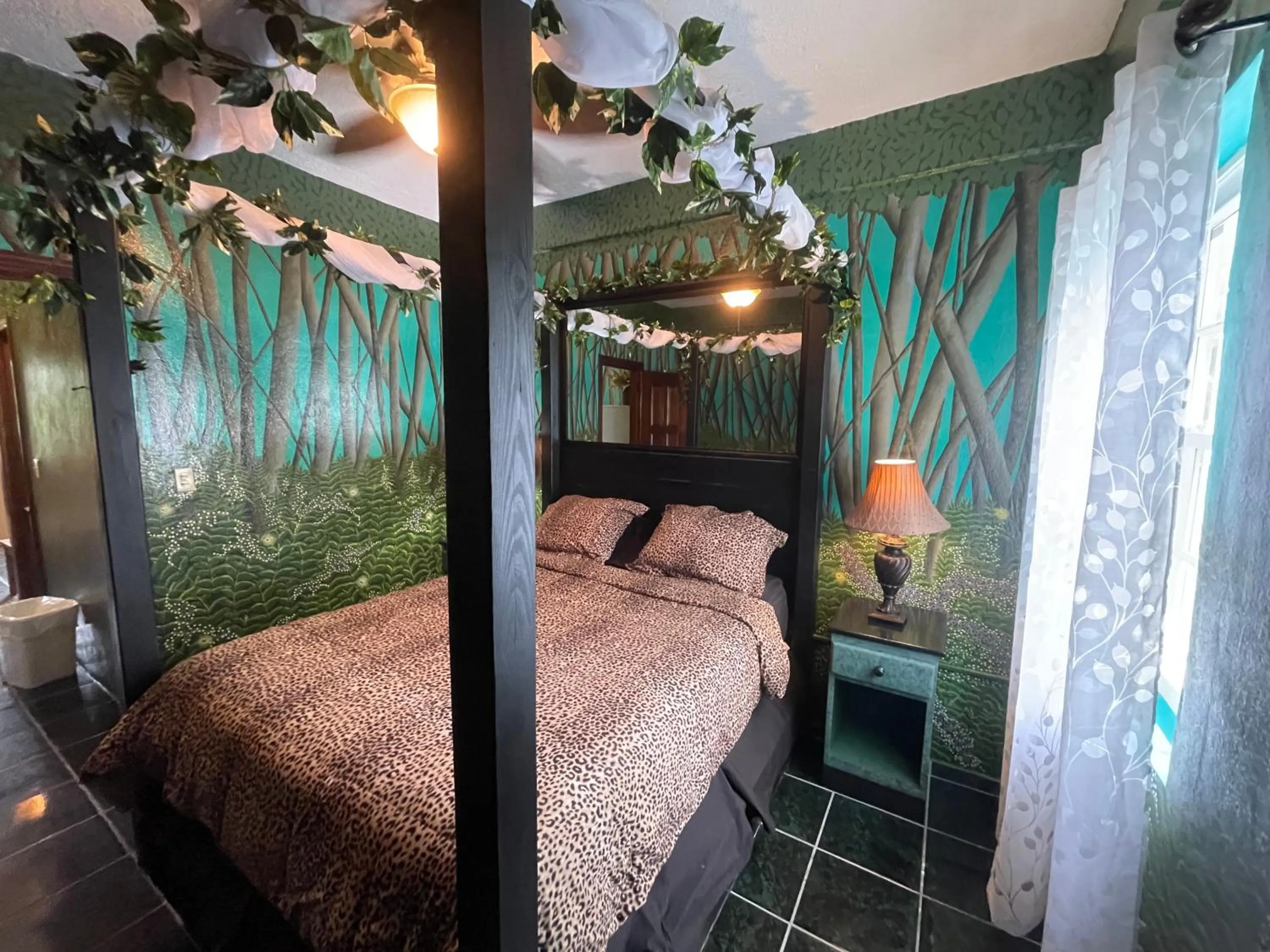 Bed in Belize Budget Suites