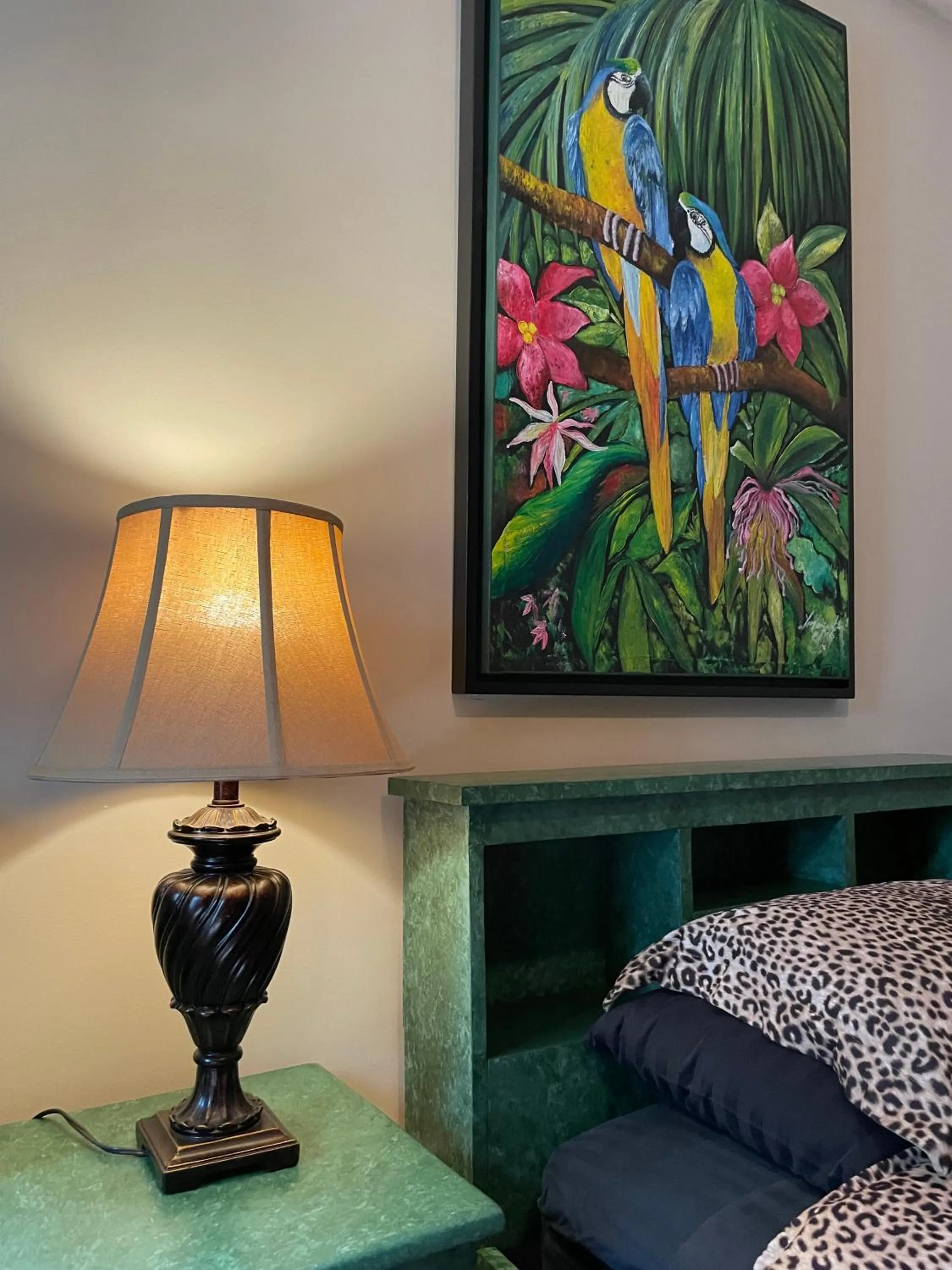 Bed in Belize Budget Suites