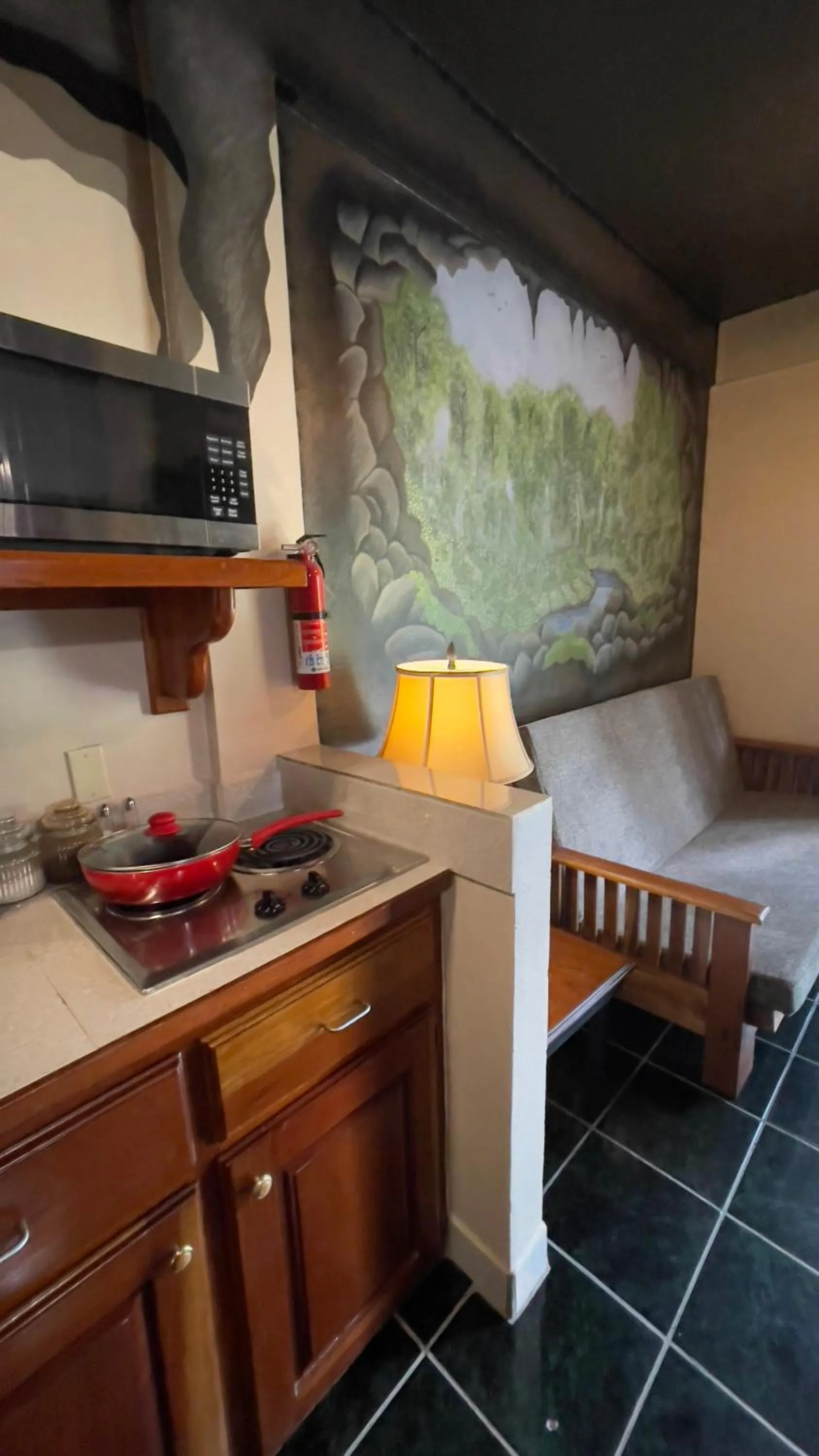 Kitchen or kitchenette in Belize Budget Suites