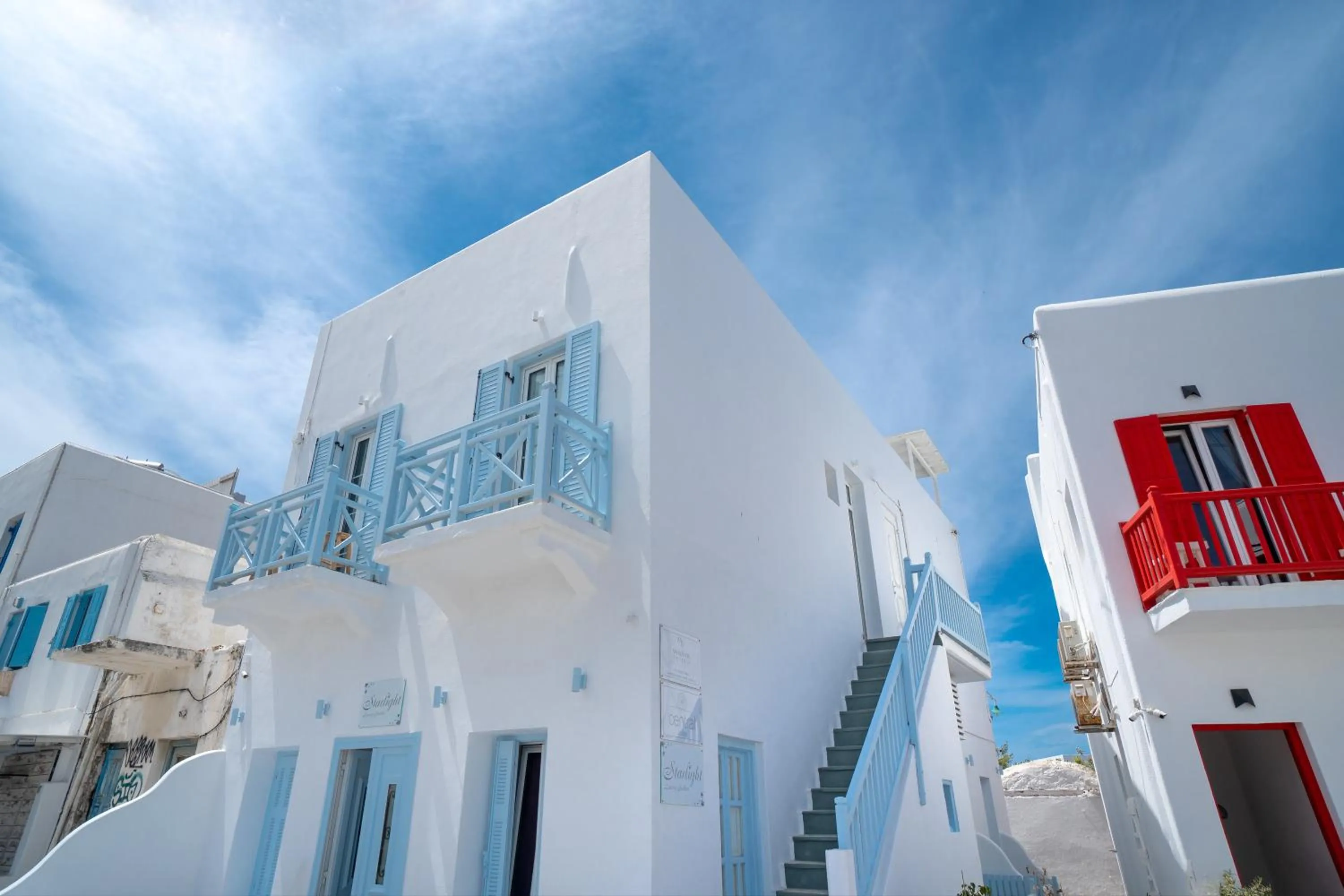 Property building in Central Suites Mykonos