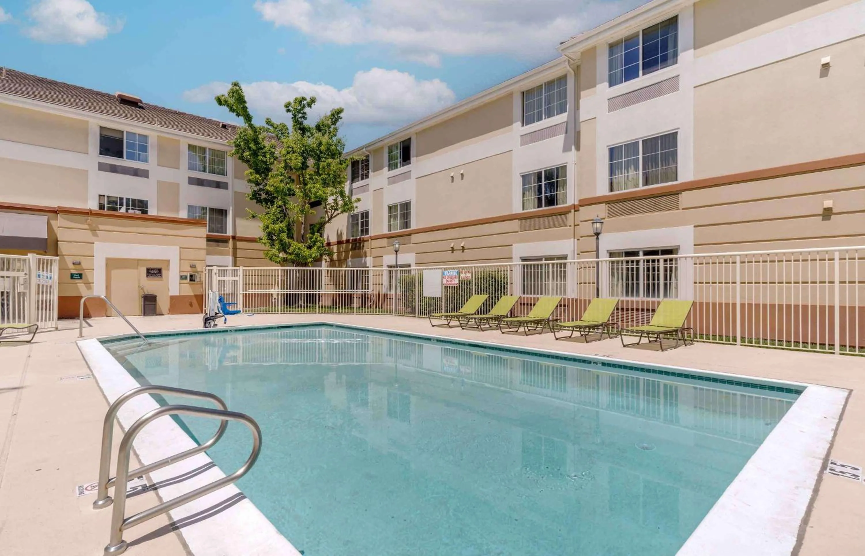 Pool view in Extended Stay America Suites - Pleasanton - Chabot Dr