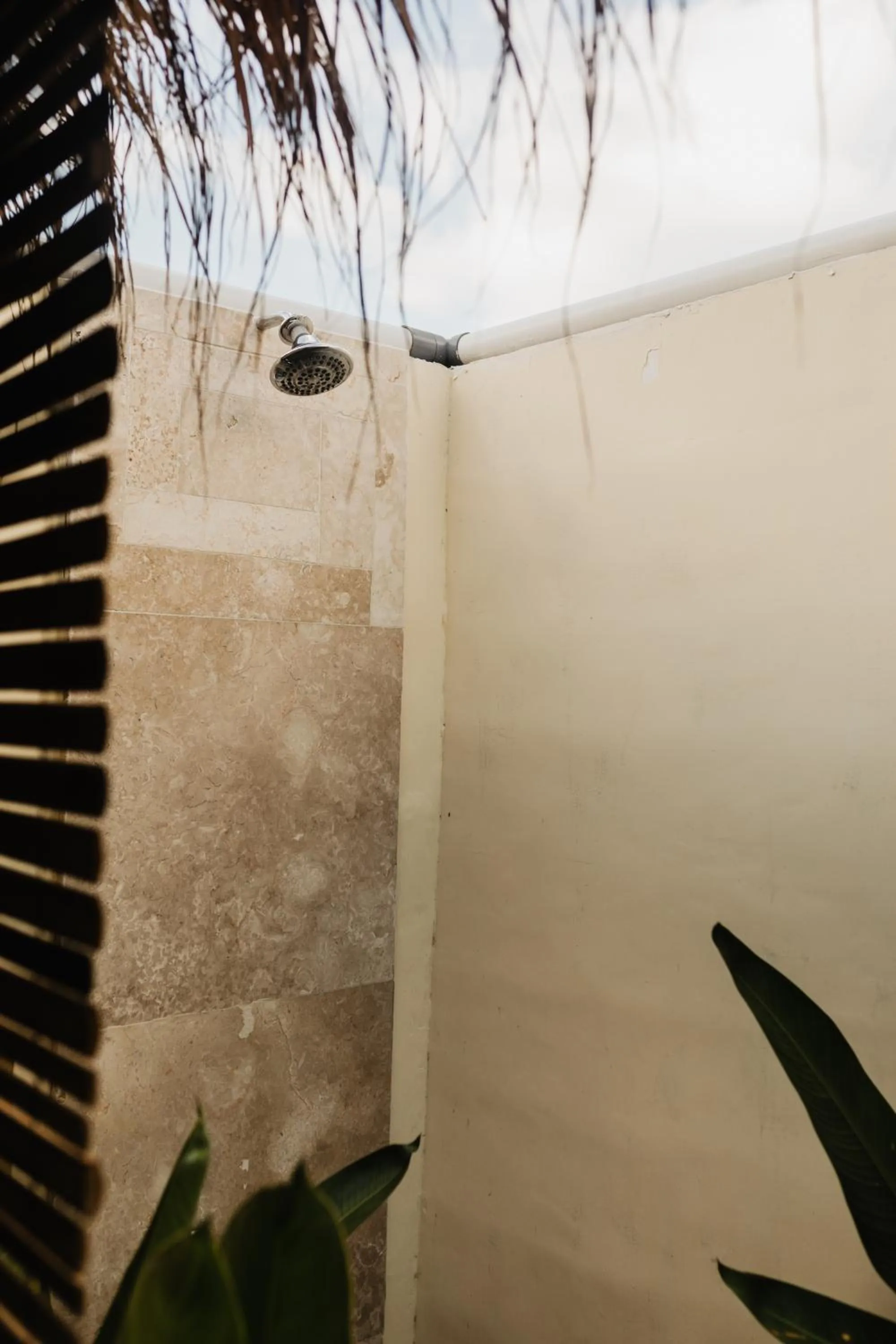 Shower in Kalyssa Beach Bungalows